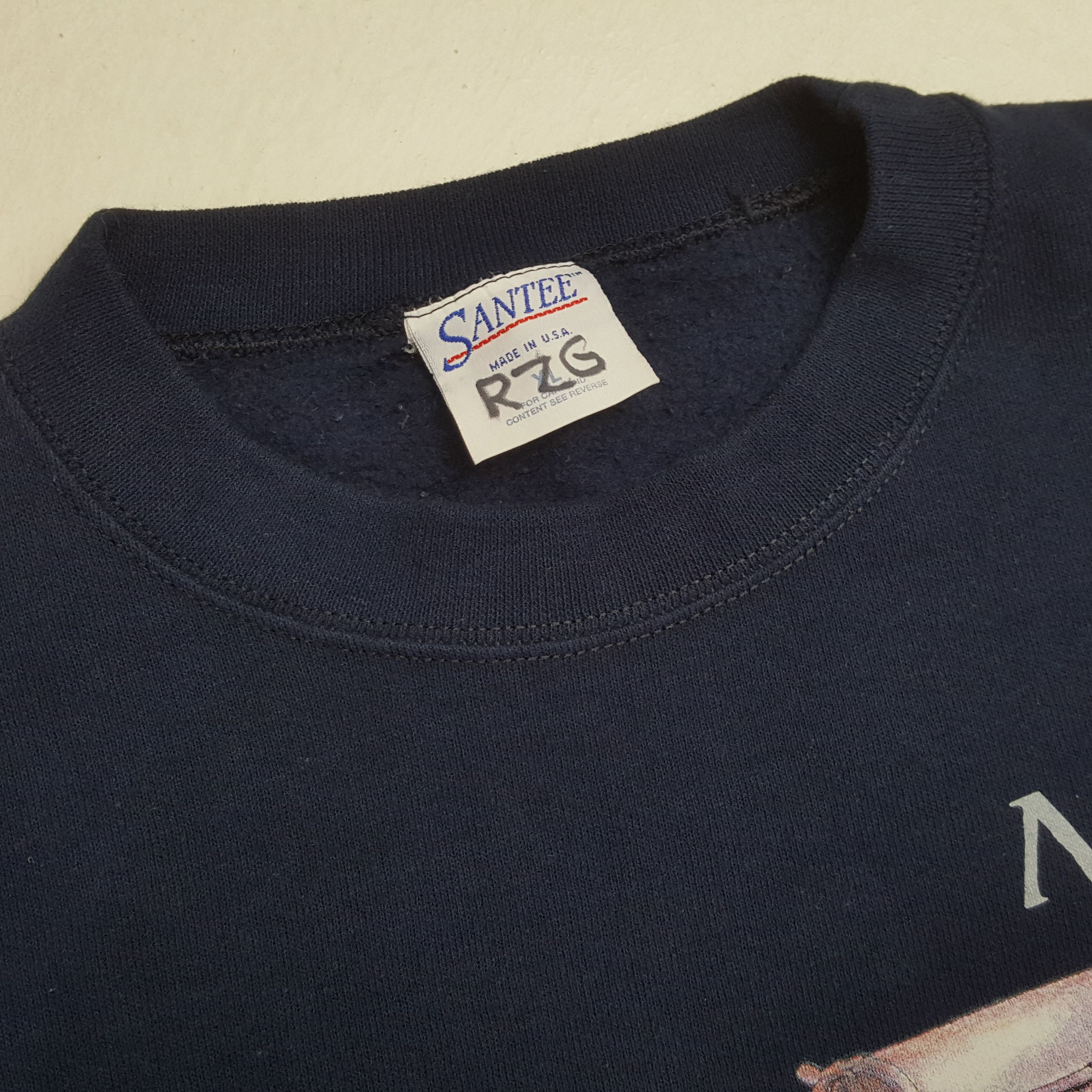 Vintage Vintage MAINE ART Streetwear Skateboard Promo Sweatshirts Size US XXL / EU 58 / 5 - 8 Thumbnail