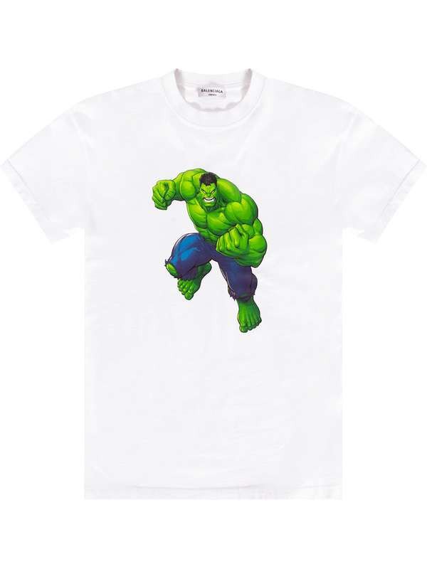 o1bcso1str1224 Hulk 2021MARVEL Medium Fit T-Shirt in White
