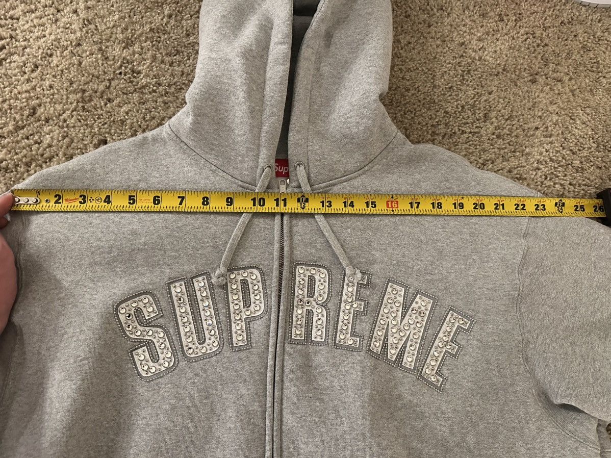 B.B. Simon × Supreme SUPREME X BB SIMON STUDDED ARC HOODED SWEATSHIRT SIZE MED Size US M / EU 48-50 / 2 - 11 Thumbnail