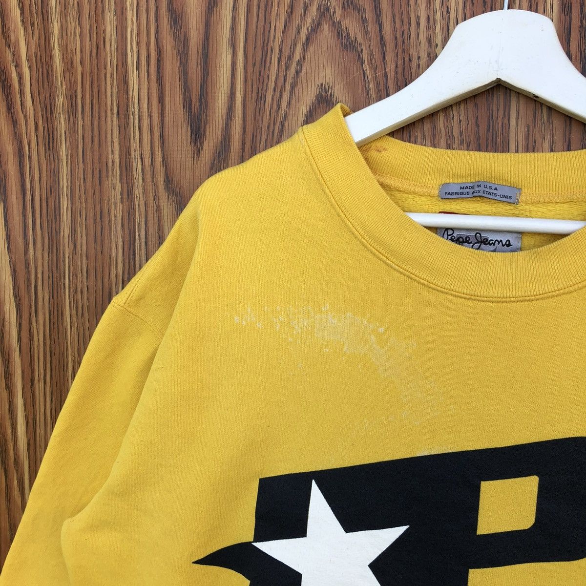 Pepe Jeans Vintage Pepe Jeans Large Logo Sweatshirt Size US L / EU 52-54 / 3 - 4 Thumbnail