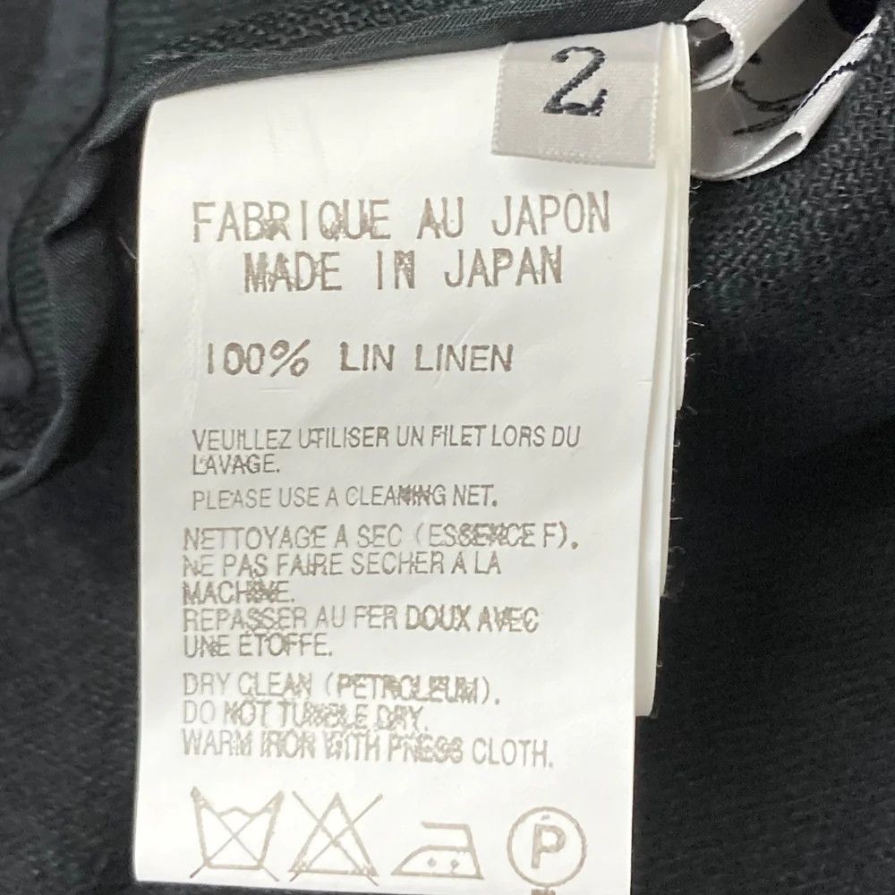 Yohji Yamamoto YOHJI YAMAMOTO White Stitch Design Coat Size US M / EU 48-50 / 2 - 6 Thumbnail