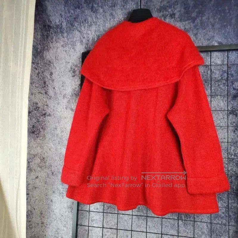 Dior Dior Red Wool Blend Long Sleeve Pullover . Size M / US 6-8 / IT 42-44 - 7 Thumbnail