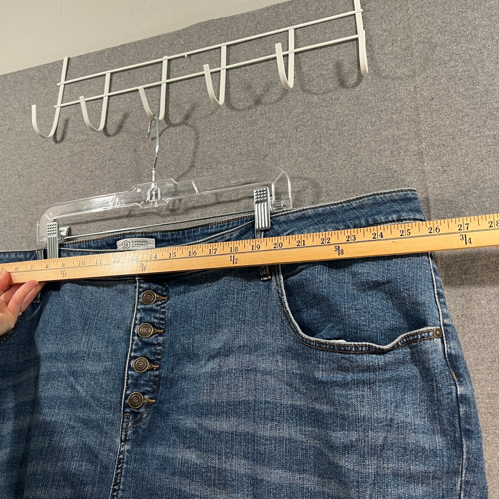 Other Candace Cameron Bure Pacific Denim Skinny Jean Del Mar Size 32" / US 10 / IT 46 - 8 Thumbnail