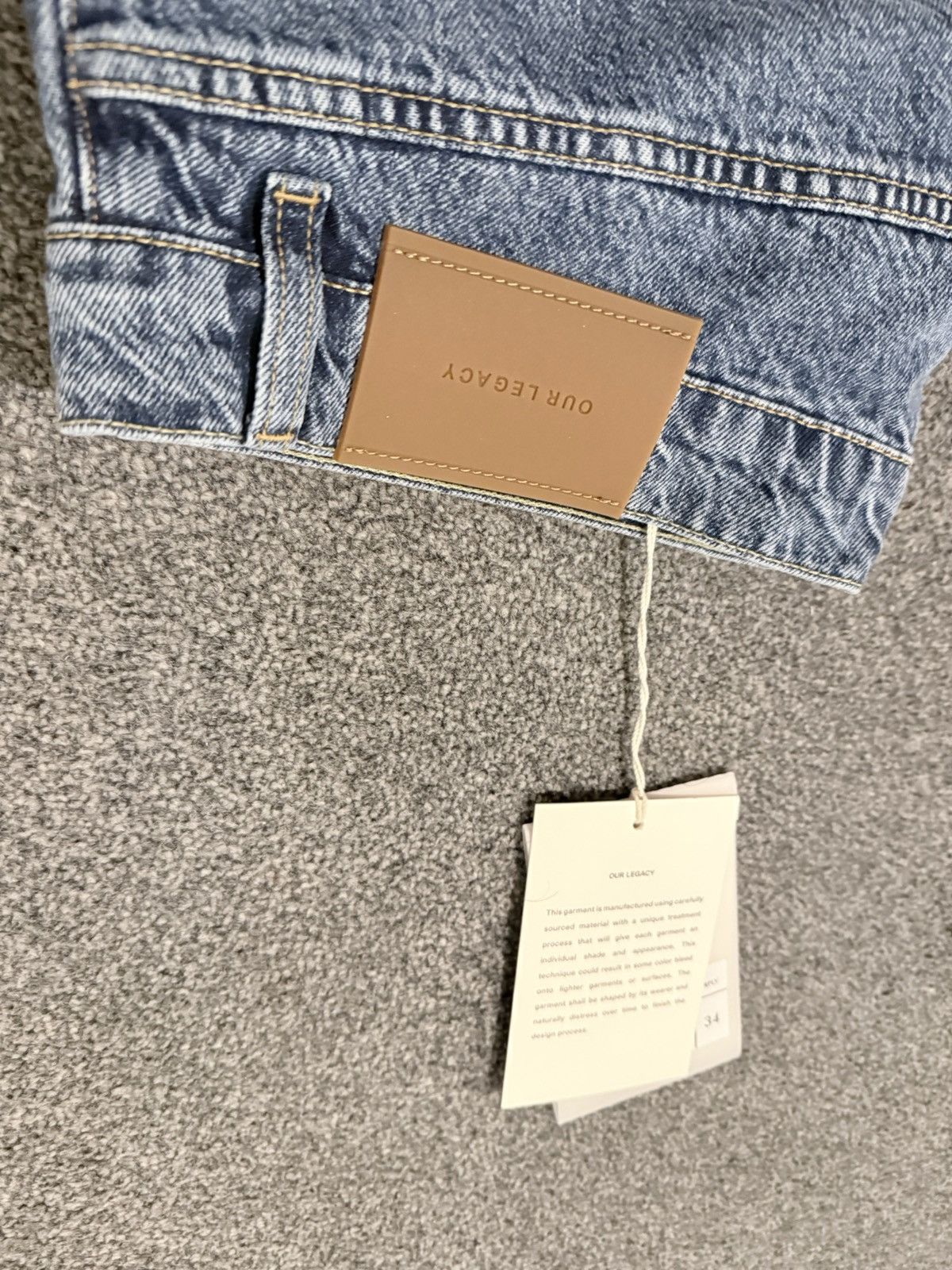 Our Legacy Our legacy butterfly jean Size US 34 / EU 50 - 1 Thumbnail