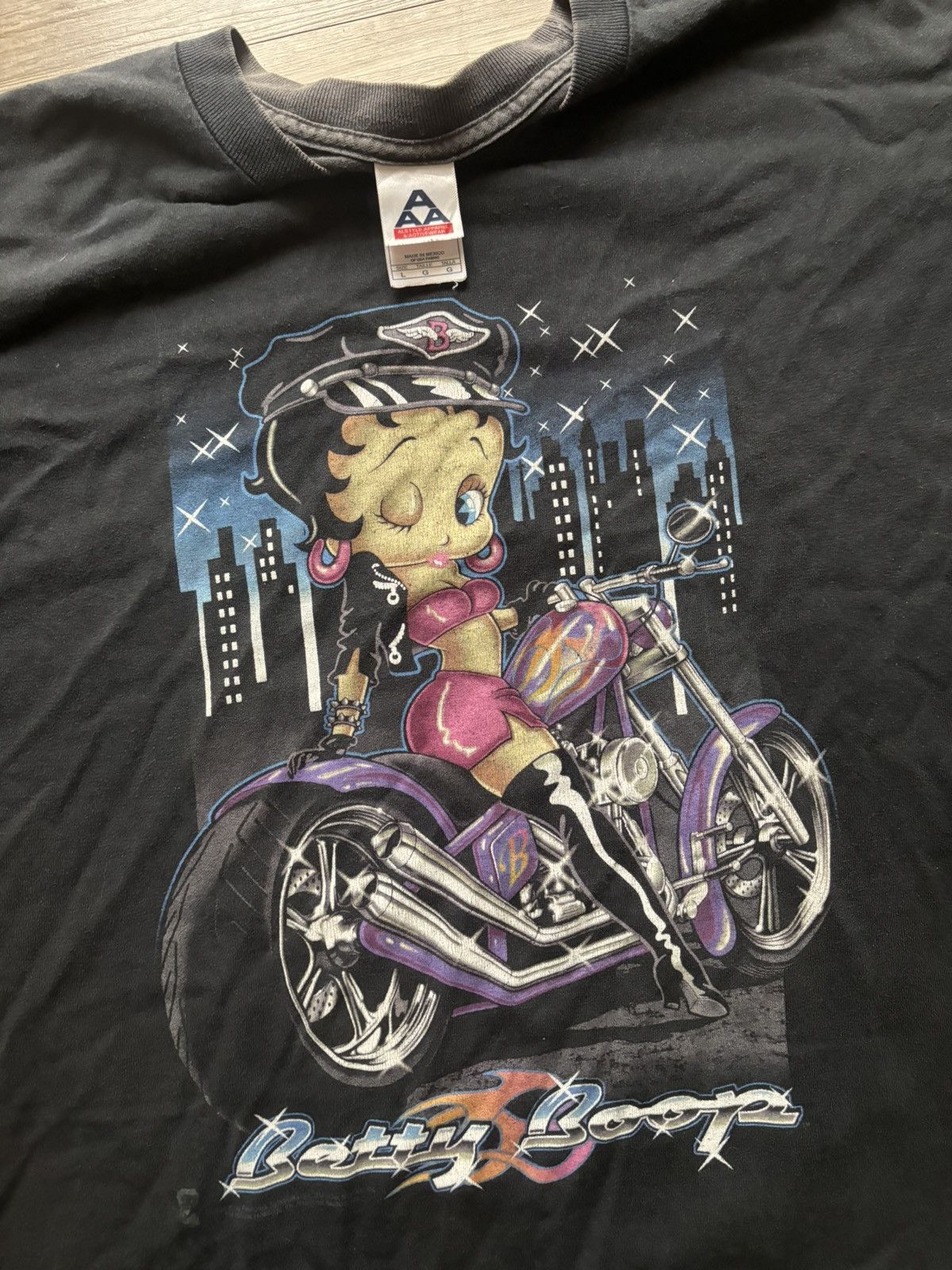 AAA Vintage Betty boop T-shirt Size US L / EU 52-54 / 3 - 4 Thumbnail