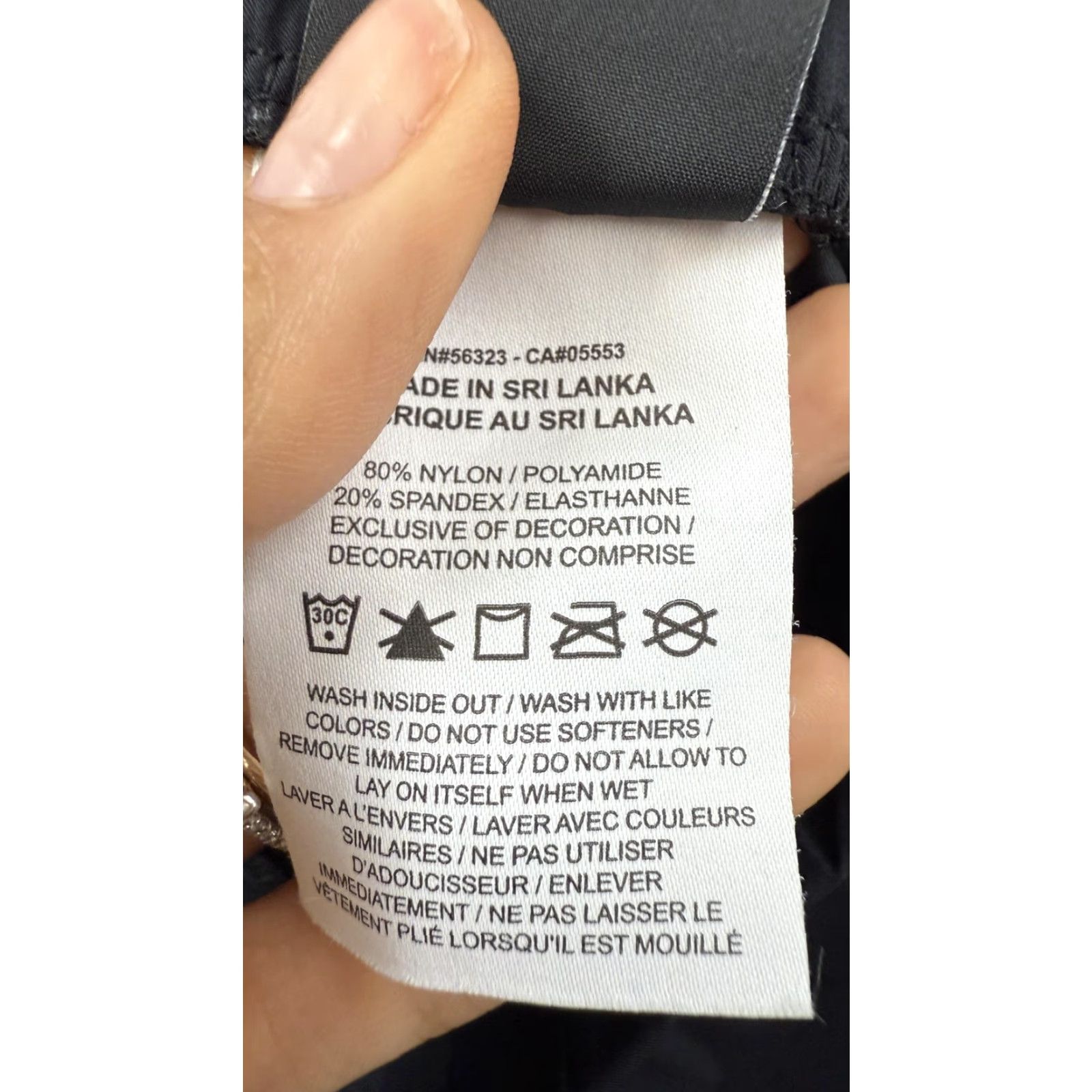 Nike NIKE Dri-FIT Jogger Pants Womens Small Black Athletic Tapered Sports Lightweight Stretch Size 28" / US 6 / IT 42 - 7 Thumbnail
