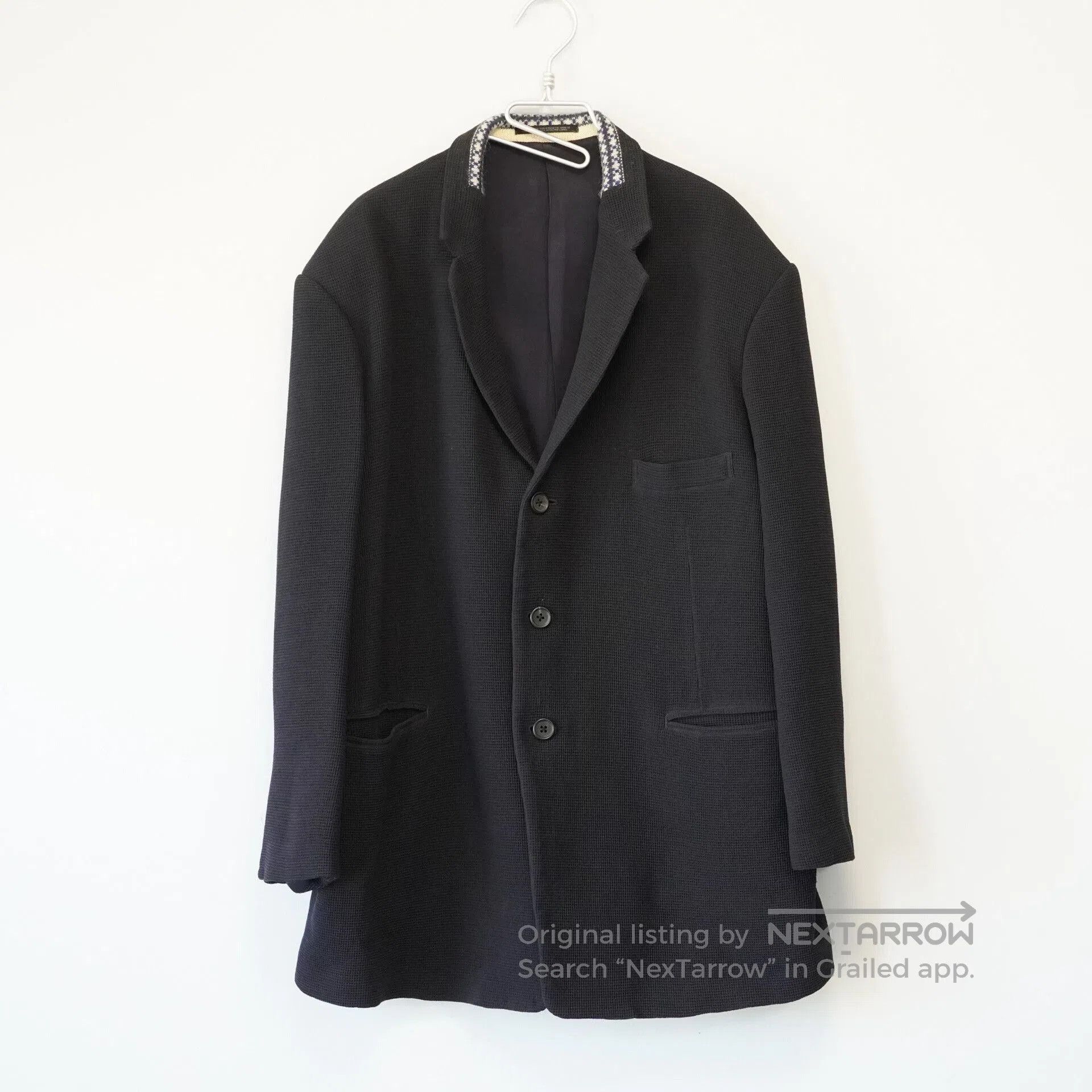 Yohji Yamamoto Yohji Yamamoto Woven Jacket 95AW. Size US M / EU 48-50 / 2 - 1 Thumbnail