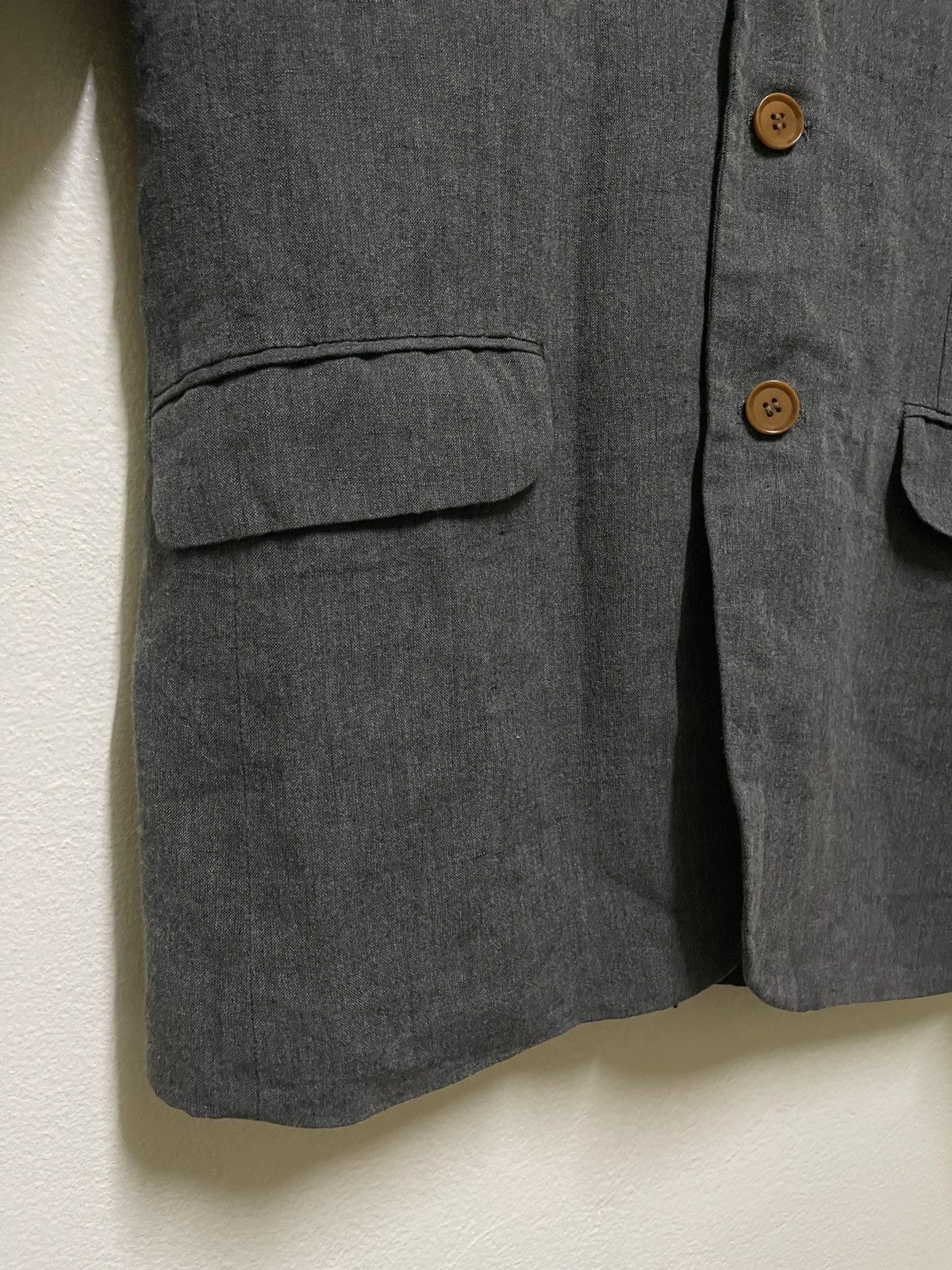 STILL BY HAND Still By Hand Blazer Linen Japan Size 50S - 4 Thumbnail