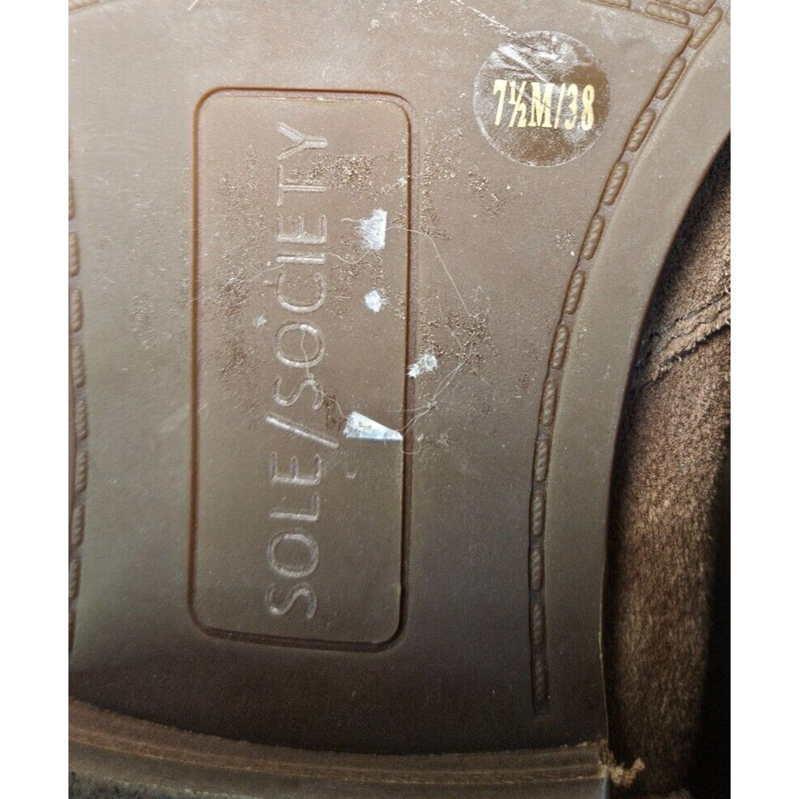 Other Sole Society Women’s Tan Suede Ankle Boots Size 7.5M Size US 7.5 / IT 37.5 - 6 Thumbnail