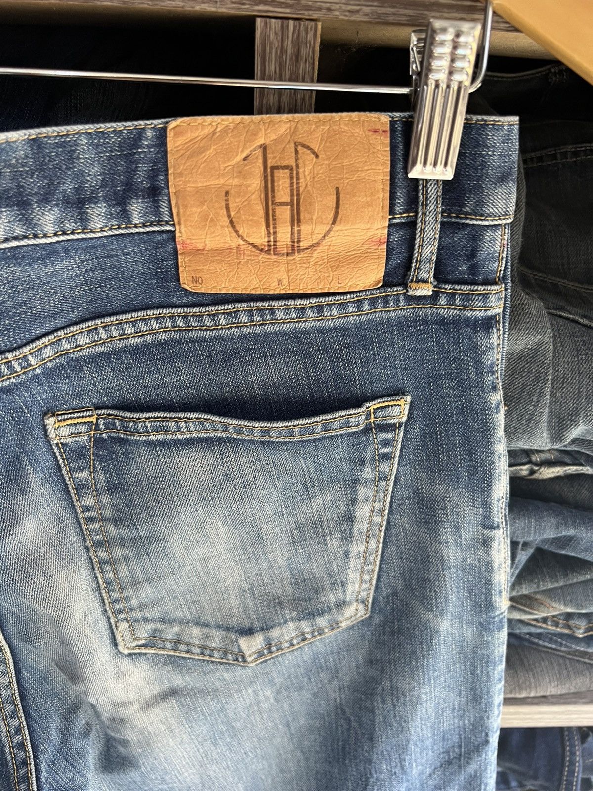 Japanese Brand 🔥Rare Blue Orrey Distressed Denim Size US 32 / EU 48 - 15 Thumbnail