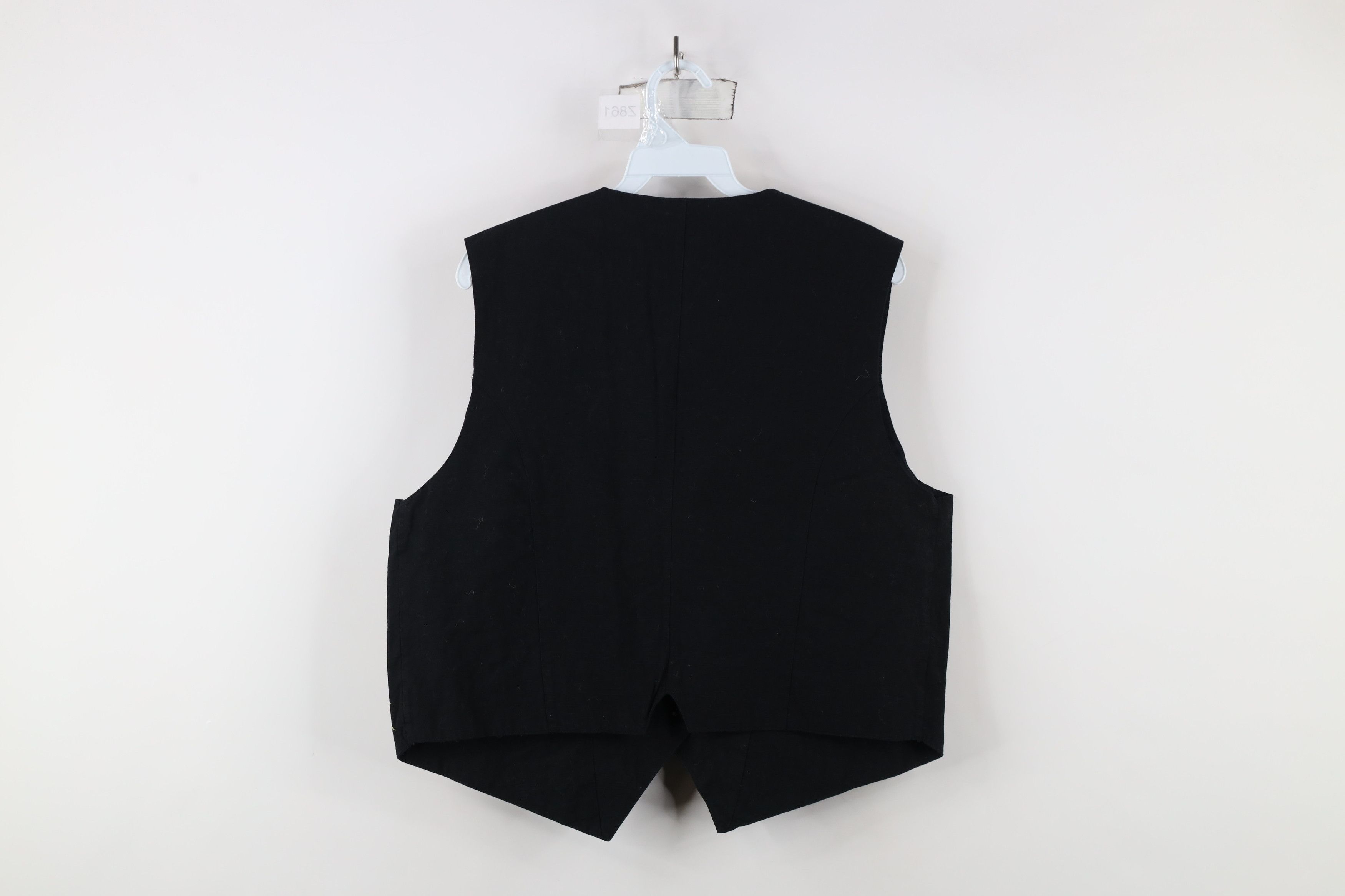 Vintage Vintage 90s Streetwear Flower Floral Button Vest jacket Size L / US 10 / IT 46 - 8 Thumbnail