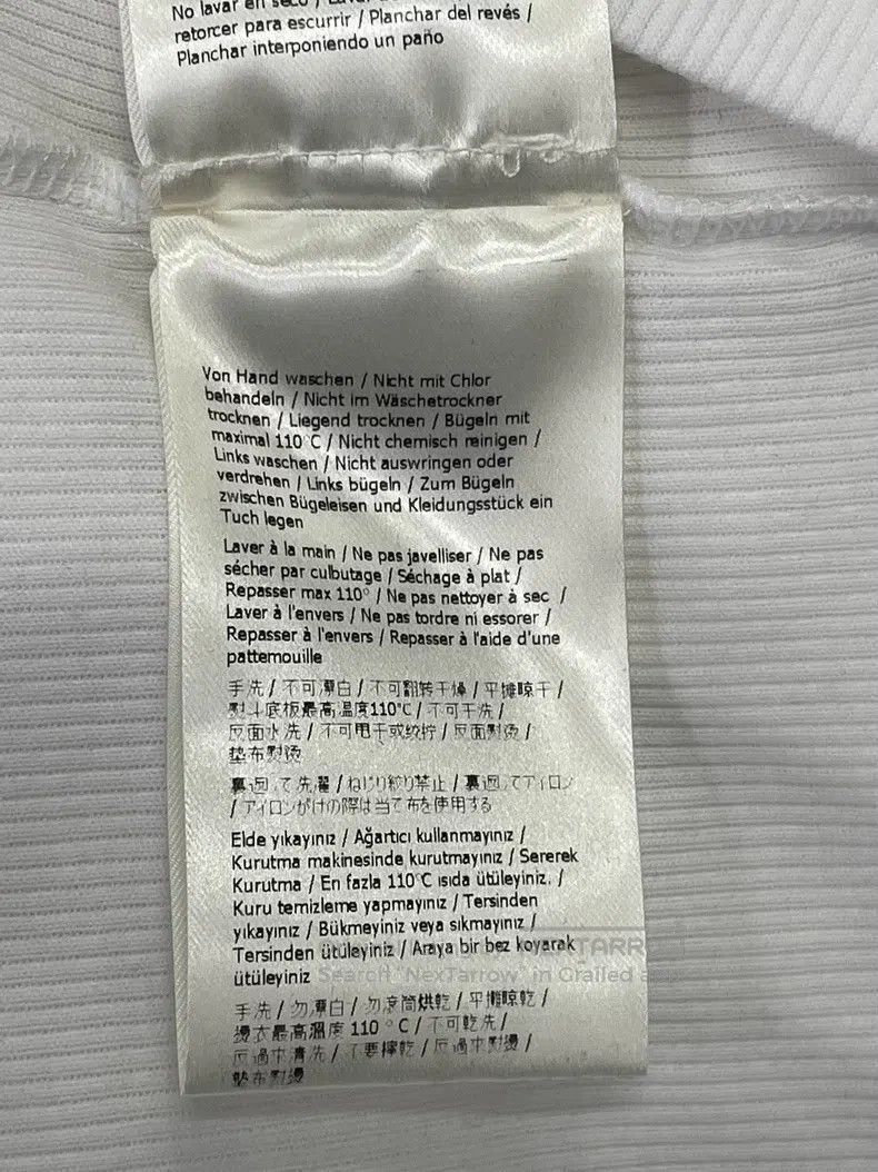 Fendi Fendi White Letter Knit Long Sleeve Underwear Size S / US 4 / IT 40 - 7 Thumbnail
