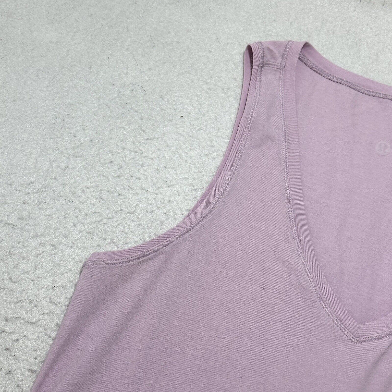 Lululemon Lululemon 6 Knot A Problem Tank Top Rose Quartz Pink V-Neck Size M / US 6-8 / IT 42-44 - 4 Thumbnail
