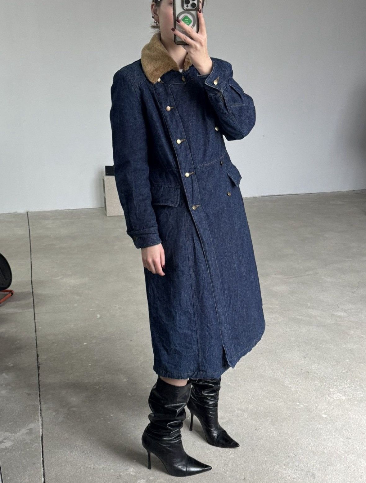 Vintage Vintage Denim 00’ napoleon Coat Size M / US 6-8 / IT 42-44 - 7 Thumbnail
