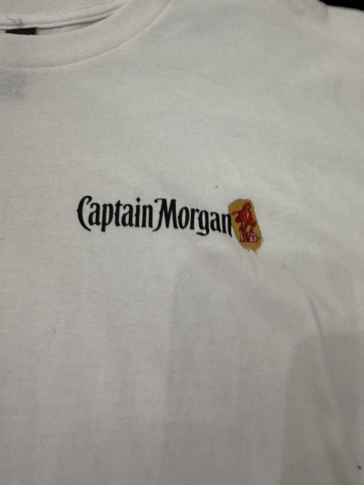 Gildan Captain Morgan, white T-shirt Extra large Size US XL / EU 56 / 4 - 2 Thumbnail