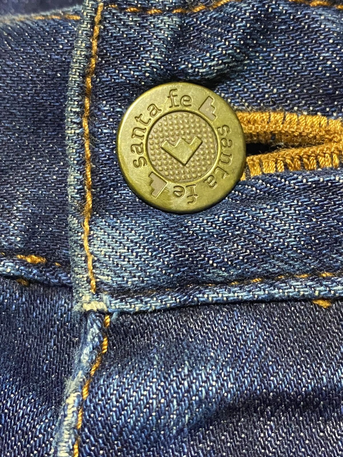 Japanese Brand Vintage Japan Brand Santa fe The Devil Repair Jeans Size US 32 / EU 48 - 11 Thumbnail