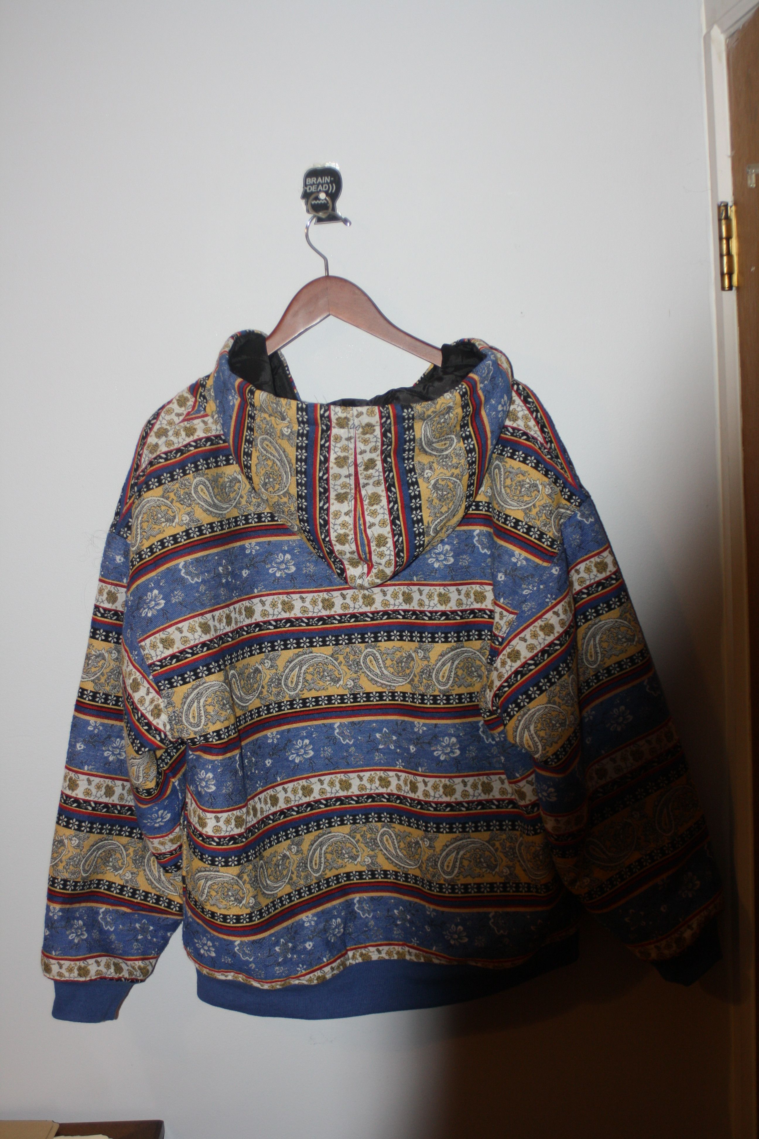 Pleasures Pleasures Paisley Zip-Up Jacket Size US L / EU 52-54 / 3 - 5 Thumbnail