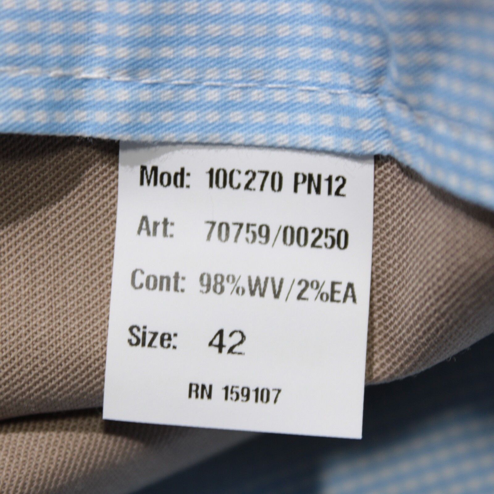 Zanella Zanella New with tags Dress Pants Size 42 US In Beige Size US 42 / EU 58 - 6 Thumbnail