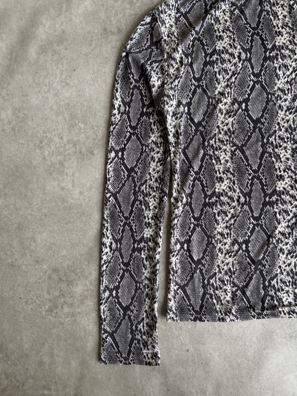 A.P.C. × Hysteric Glamour × If Six Was Nine Y2K Archived ABLECONCEPT Python Long Sleeve Size US M / EU 48-50 / 2 - 4 Thumbnail