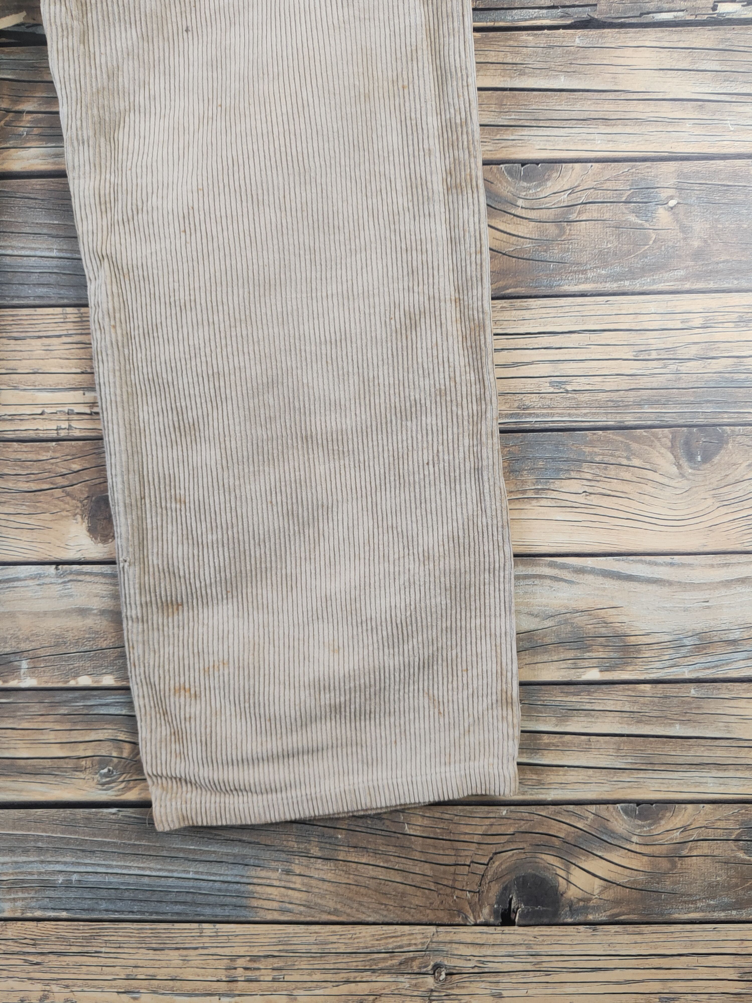 Levi's DL Levi's Beige Multipocket Corduroy Pants #46-260T Size US 31 - 12 Thumbnail