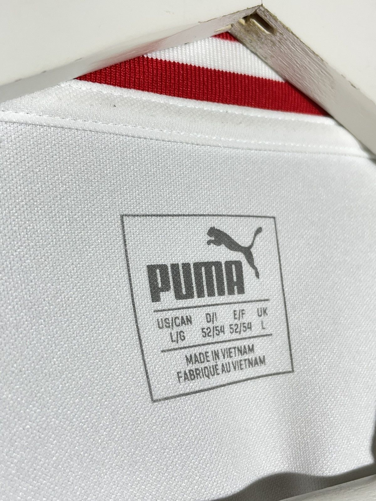 Puma National Team Austria Puma 2018 Away Y2k Football Shirt Size US L / EU 52-54 / 3 - 11 Thumbnail