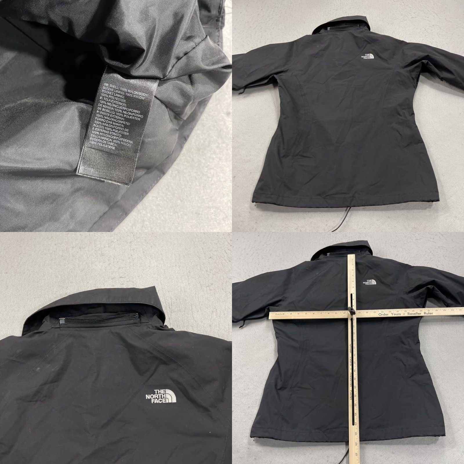 The North Face The North Face Womens Short Jacket Black HyVent Waterproof Full Zip Rain Hiking S Windbreaker Regular Fit Size S / US 4 / IT 40 - 8 Thumbnail