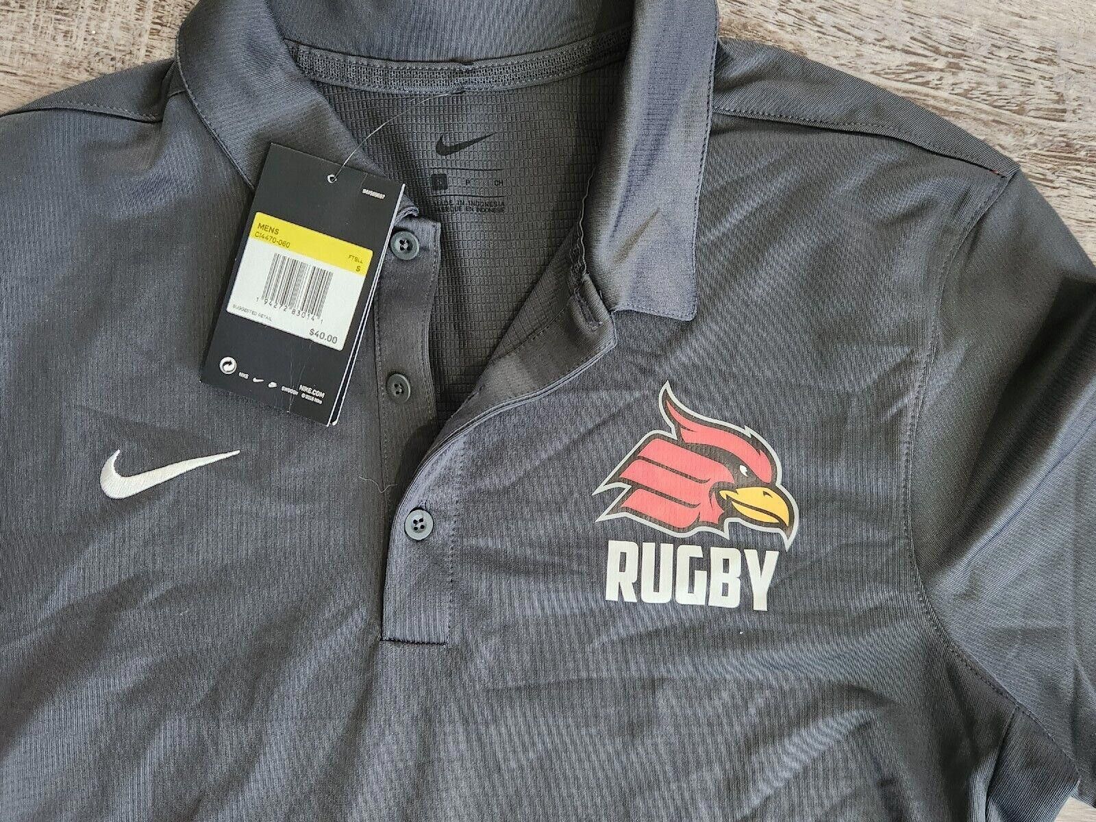 Nike Mens Nike Rugby Shirt Small Illinois State Reggie Redbird Size US M / EU 48-50 / 2 - 3 Thumbnail