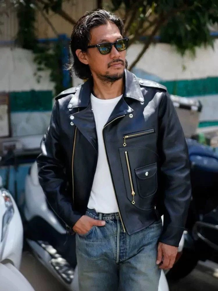 The Real McCoy's The REAL McCOY'S Size 38BUCO J-24 Tea Core Horsehide Motorc Size US M / EU 48-50 / 2 - 7 Thumbnail
