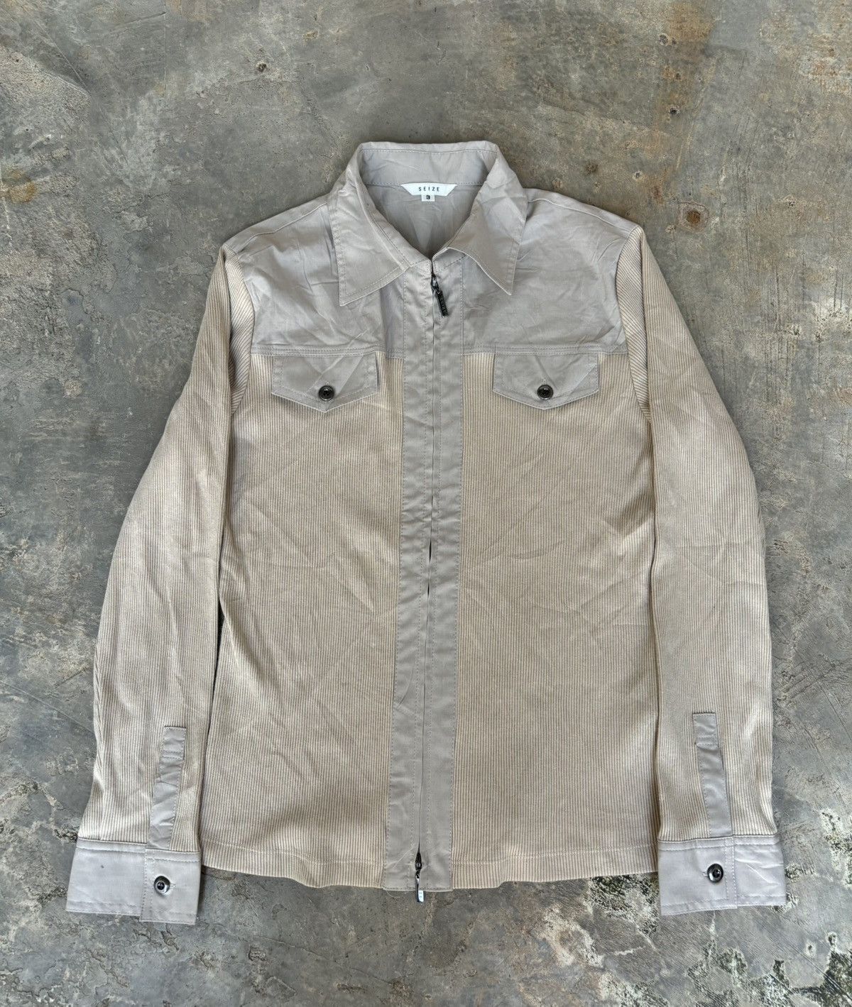 Japanese Brand Japanese Seize Zipper Shirt Size US S / EU 44-46 / 1 - 1 Thumbnail
