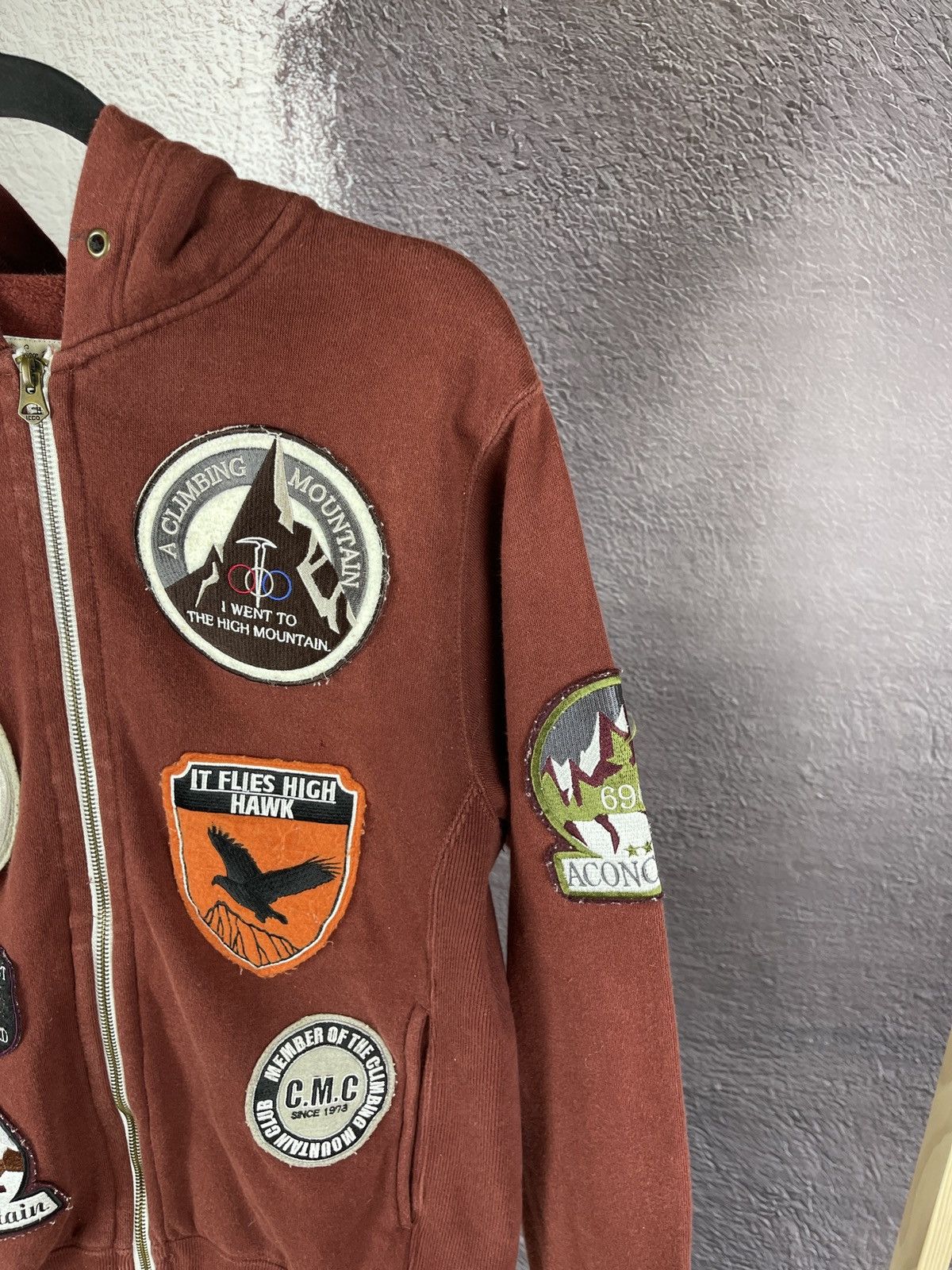 Other Ikka moto racing style patched hoodie Japan outdoor mountain Size US M / EU 48-50 / 2 - 6 Thumbnail