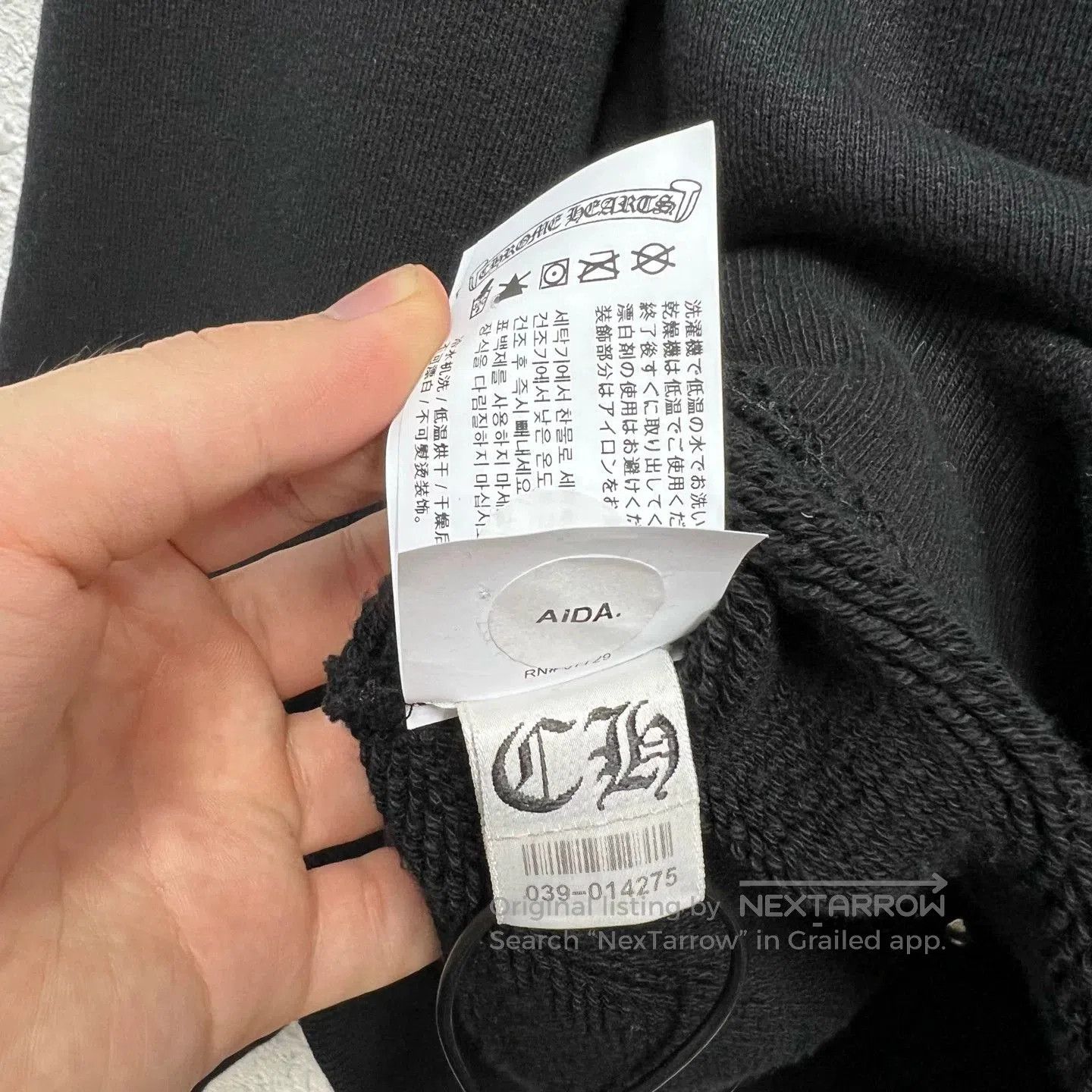 Chrome Hearts Chrome Hearts Black Cross Embroidered Sweatshirt. Size US L / EU 52-54 / 3 - 4 Thumbnail