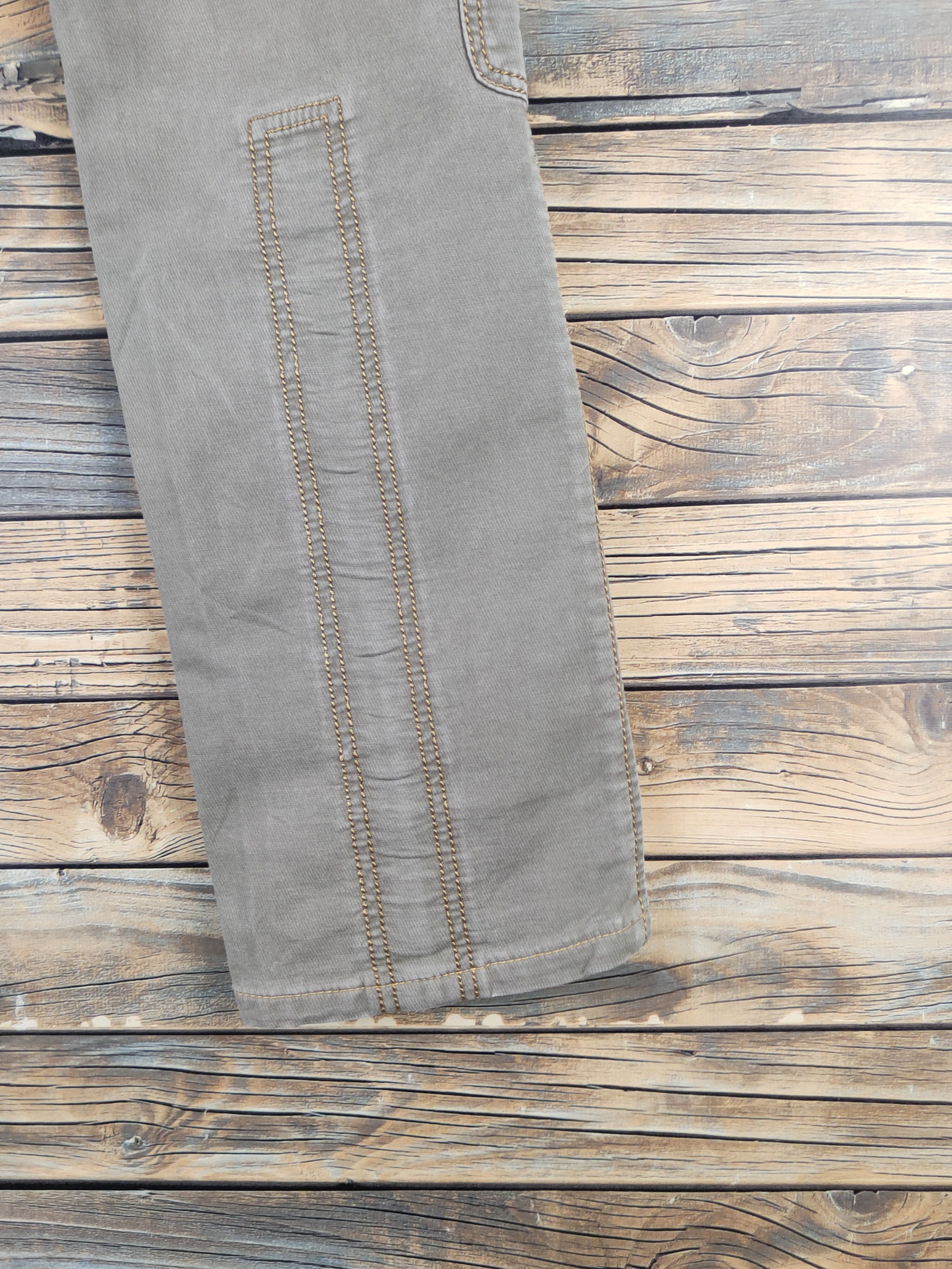Japanese Brand DL Appena Due Green Faded Multipocket Cargo Pants #2420 Size 27" / US 4 / IT 40 - 11 Thumbnail