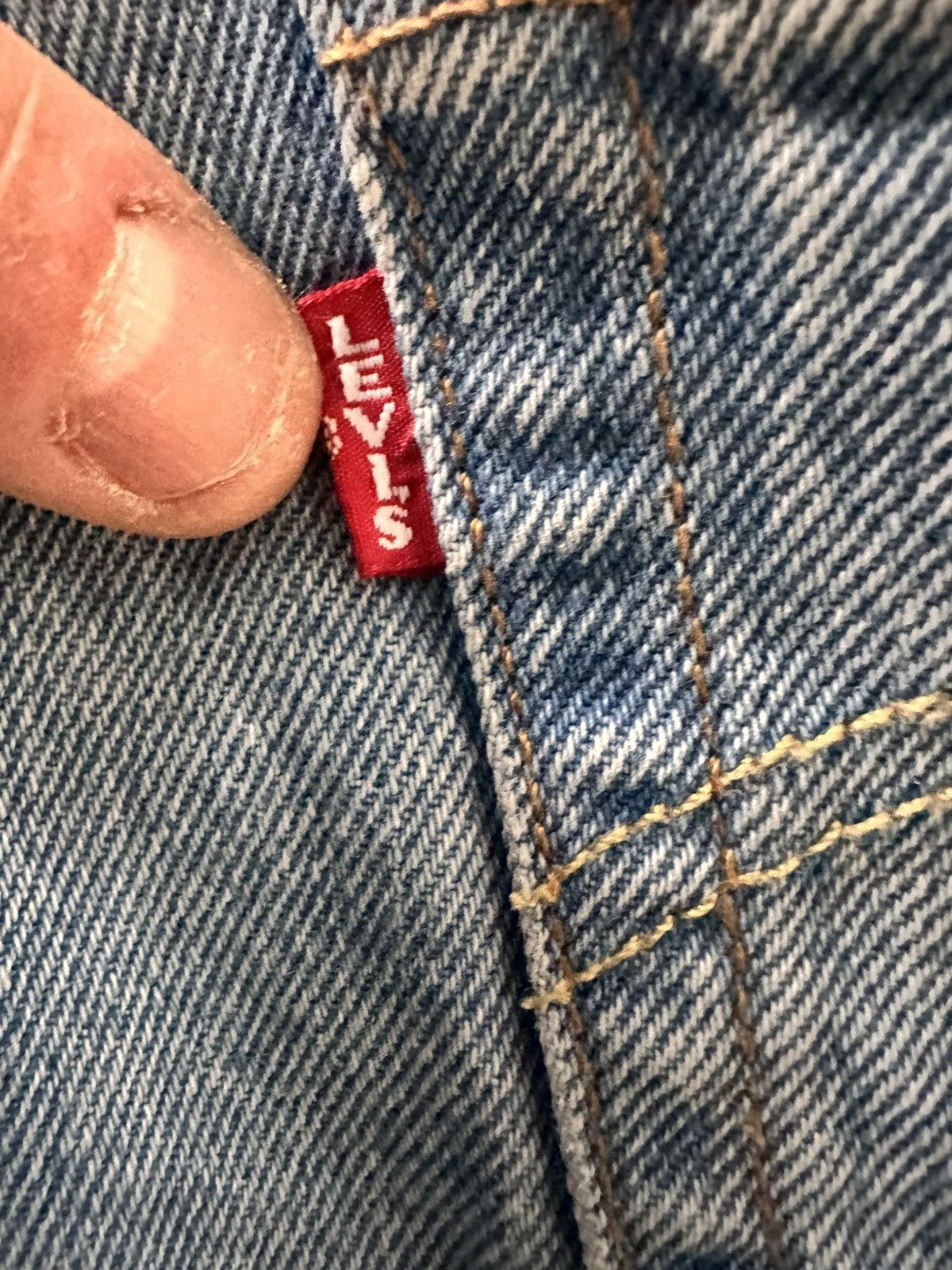 Levi's Levi’s 501 Premium Distressed Straight-Leg Jeans – W29 L32 Size 29" - 4 Thumbnail