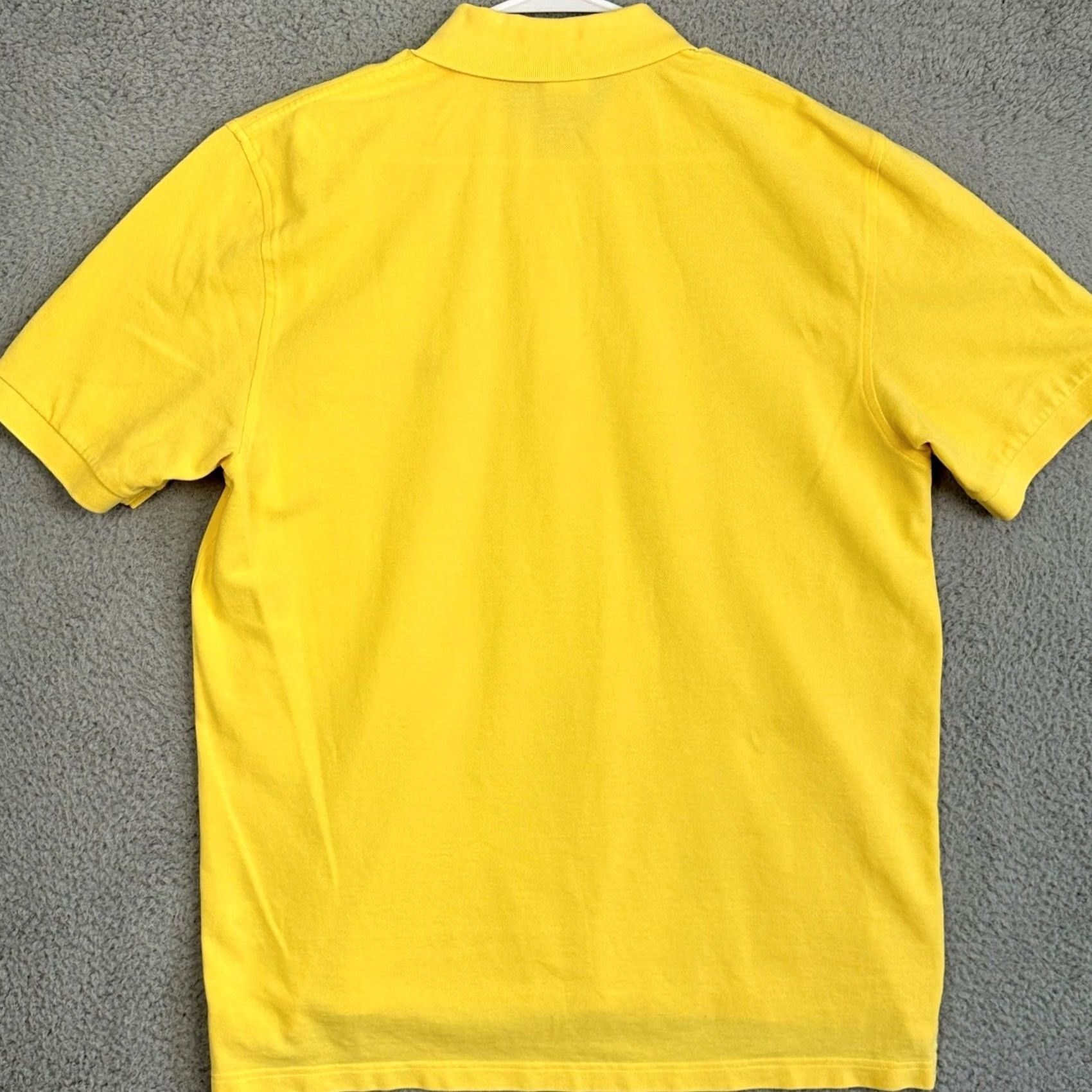 Brooks Brothers Brooks Brothers Performance Polo Shirt Men XL Yellow Solid Short Sleeve Collared Button Embroidered Logo Original Fit Golf Summer Casual Mens Size US XL / EU 56 / 4 - 3 Thumbnail