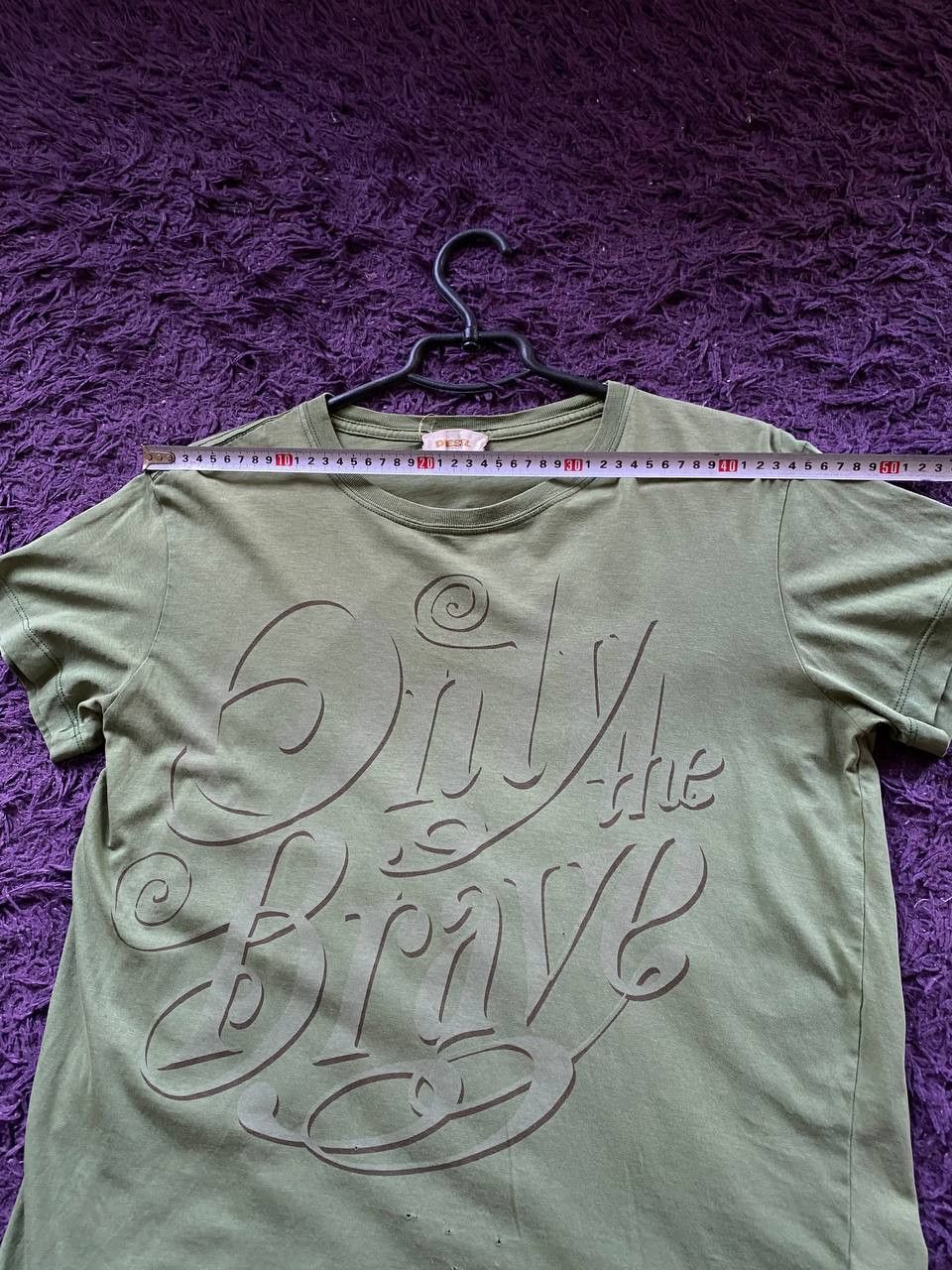 Diesel × Vintage Vintage Diesel Y2K Hype Distressed T-shirt Streetwear Size L Size US L / EU 52-54 / 3 - 13 Thumbnail