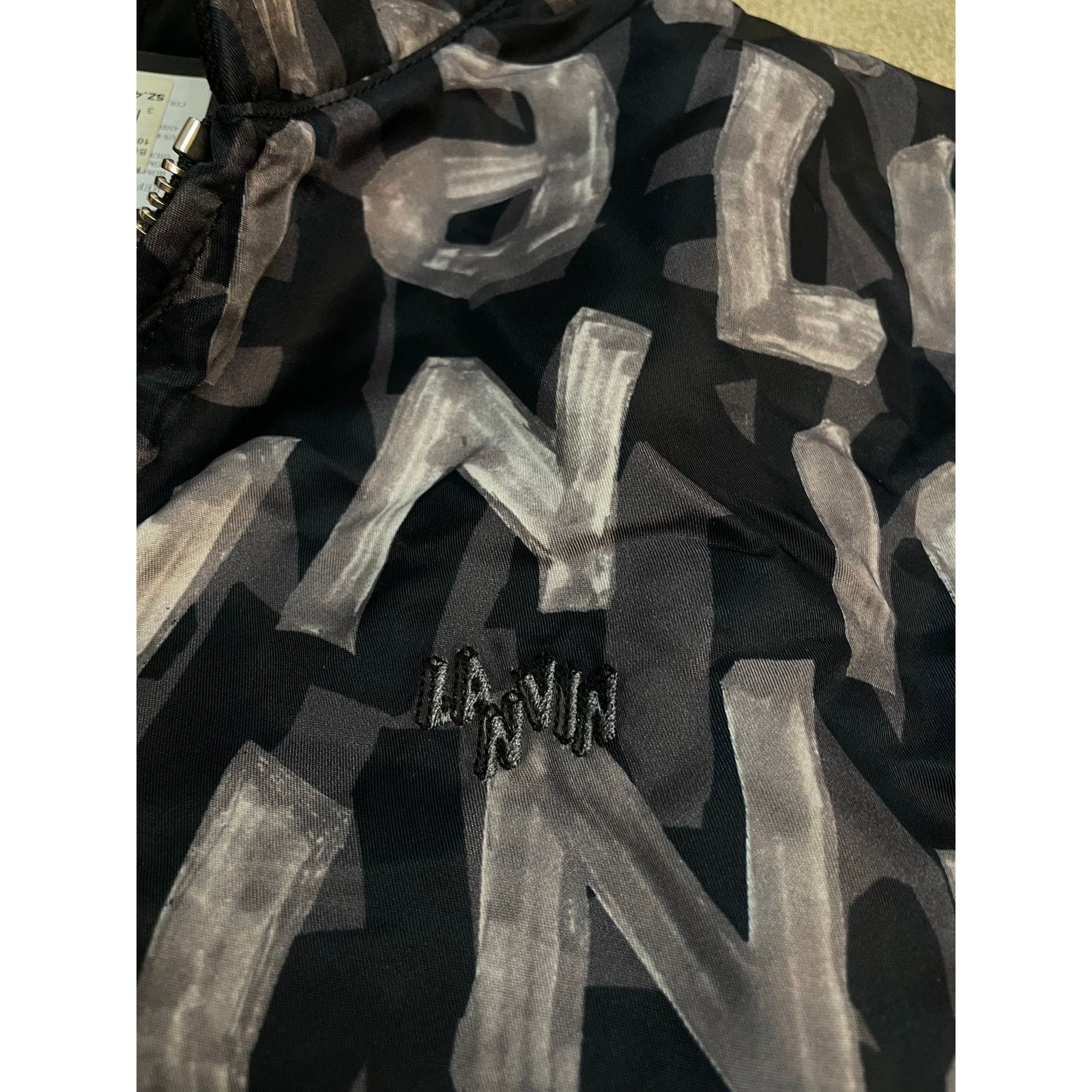 Lanvin Lanvin Bomber Jacket Grey Medium Used Size US 36 / EU 52 - 3 Thumbnail