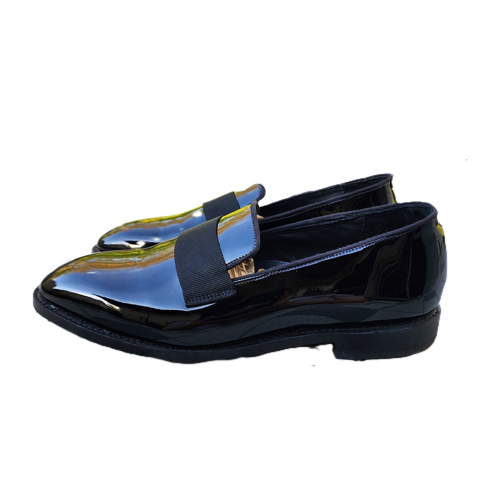 Allen Edmonds Allen Edmonds James Polished Patent Leather Dress Loafer 12 Size US 12 / EU 45 - 11 Thumbnail