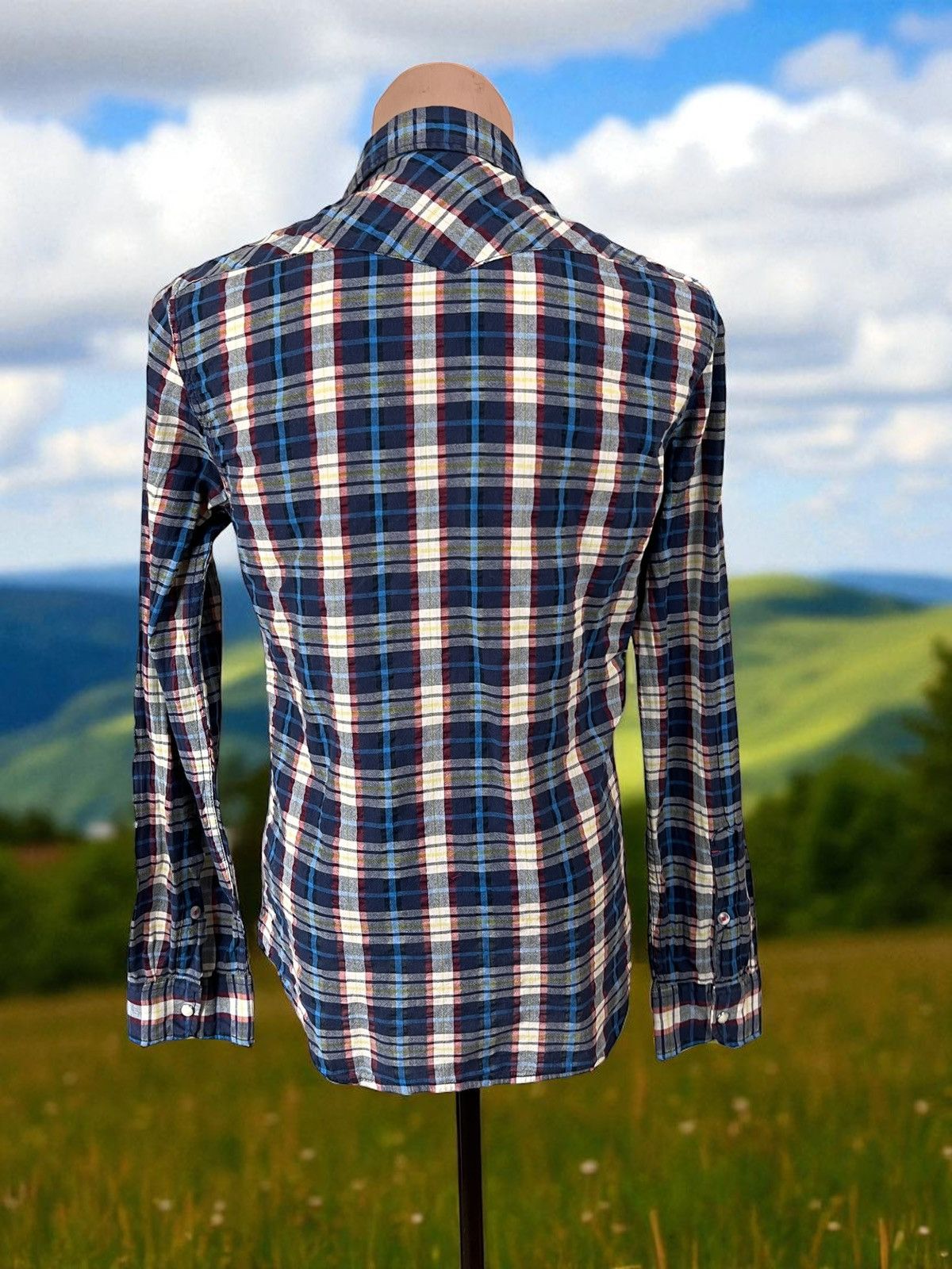 Lee Lee Kansas shirt size S checked long sleeve Size S / US 4 / IT 40 - 4 Thumbnail