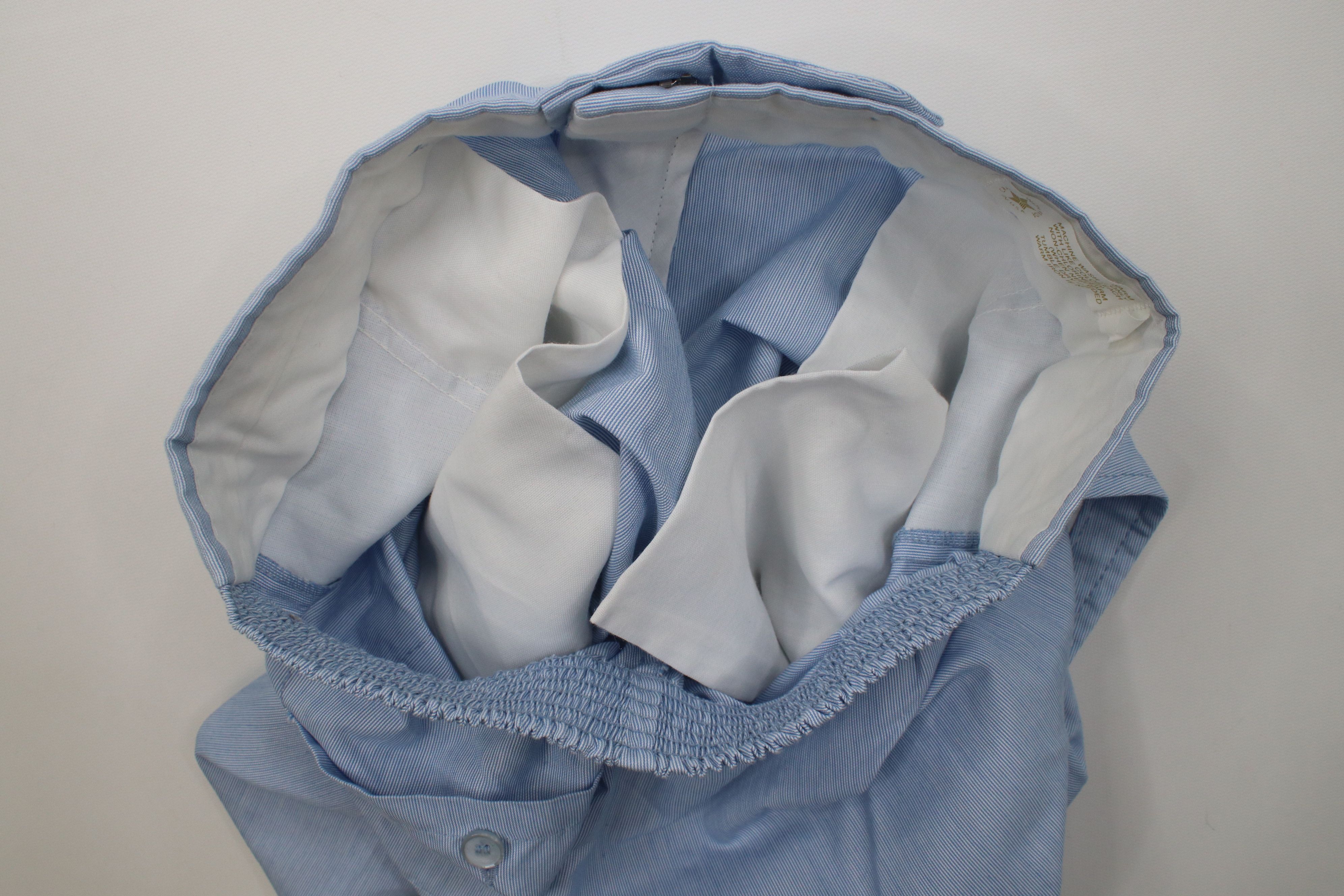 Vintage Vintage 70s Streetwear Above Chino Shorts Blue USA Elastic Size US 32 / EU 48 - 7 Thumbnail