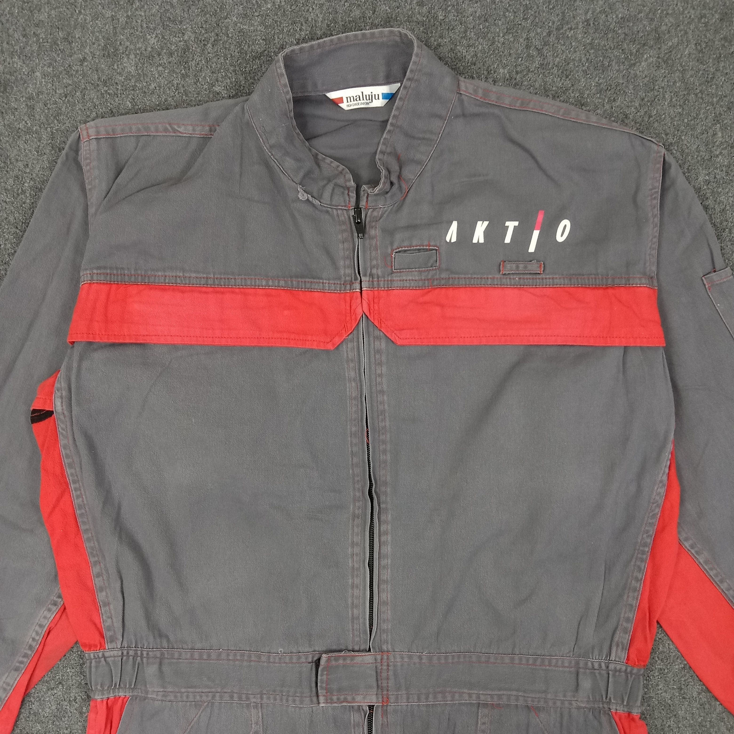 Japanese Brand × Vintage Aktlo Japanese Workwear Style Coverall Jacket Size US M / EU 48-50 / 2 - 6 Thumbnail