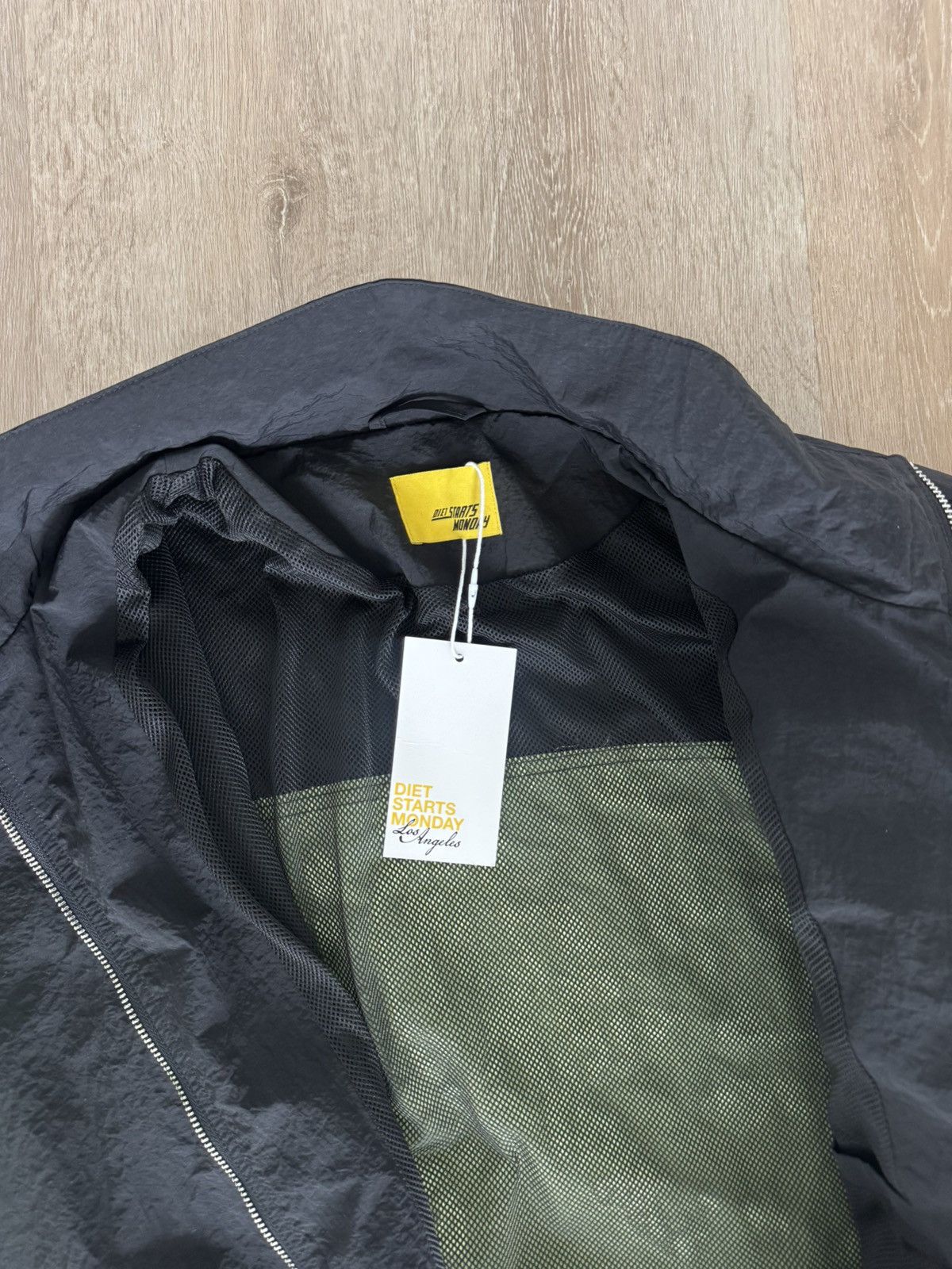 Diet Starts Monday Nylon MX Jacket - Black/Volt - Size L Size US L / EU 52-54 / 3 - 4 Thumbnail