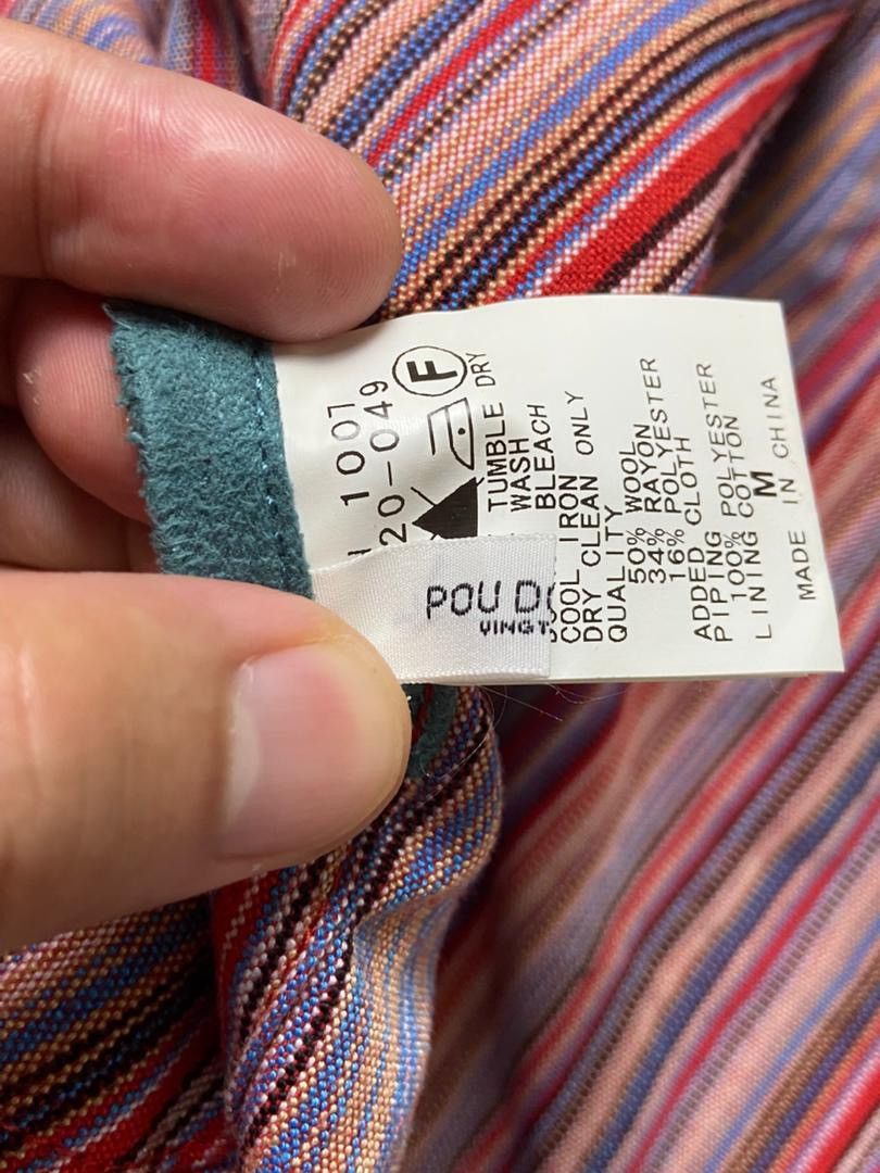 Japanese Brand Pou Dou Dou Brand Embroidery Vest (205) Size US XXS / EU 40 - 3 Thumbnail