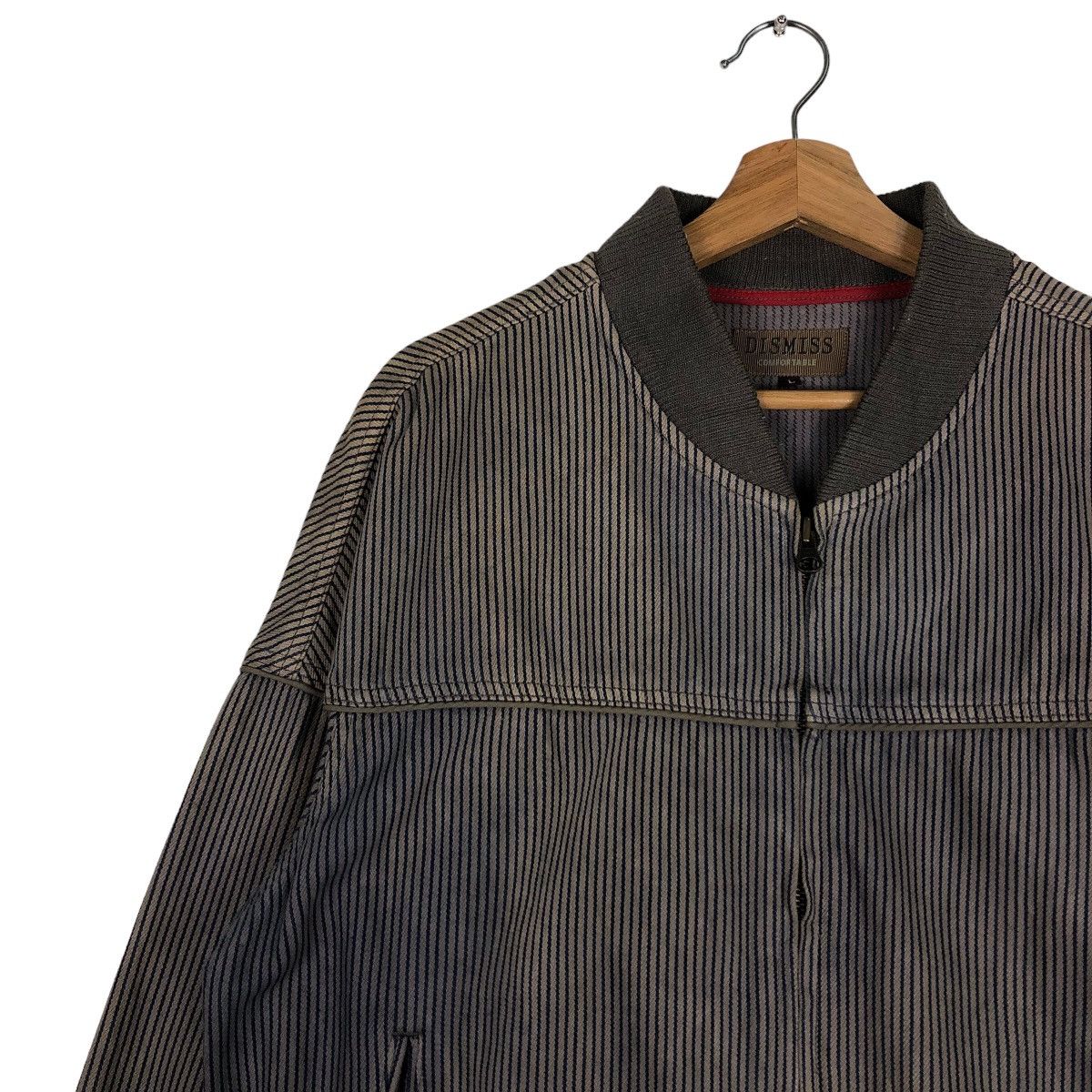 Japanese Brand 🔥Vtg Herringbone Bomber Jacket Dismiss Issey Miyake Size US M / EU 48-50 / 2 - 7 Thumbnail