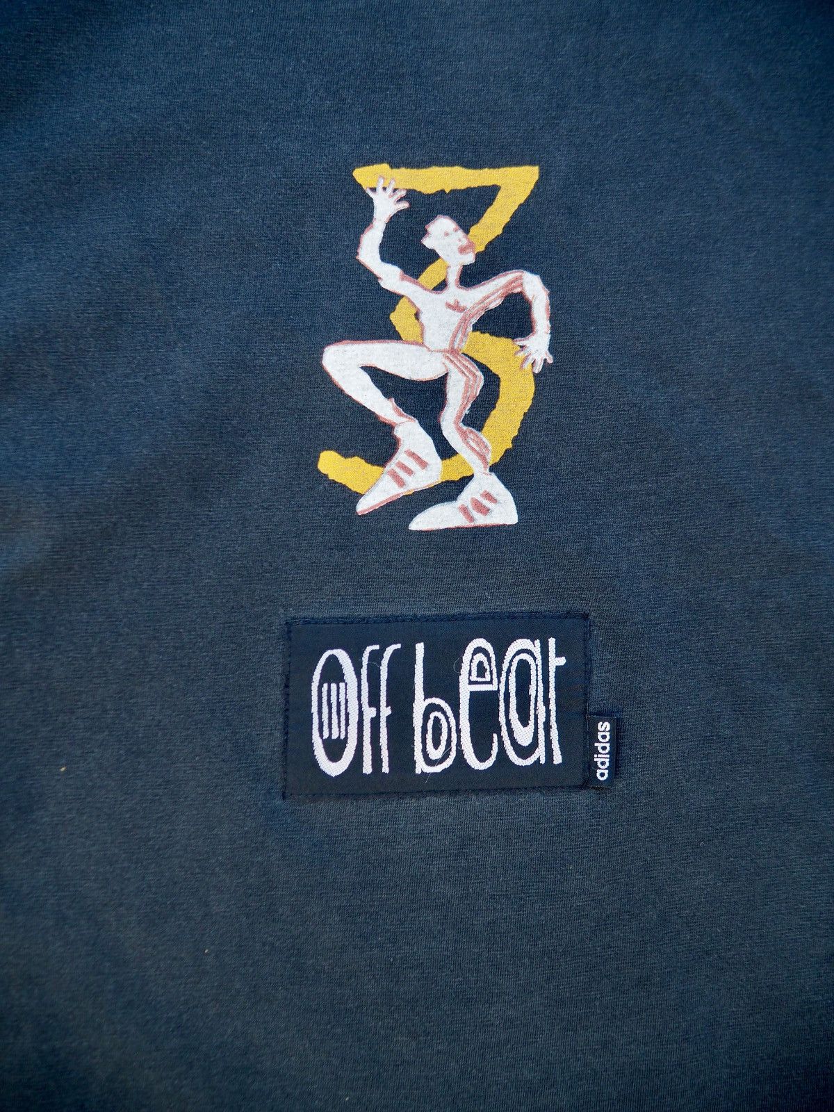 Adidas Vintage 90’s Adidas Off beat T-Shirt, XL, rare find Size US XL / EU 56 / 4 - 2 Thumbnail