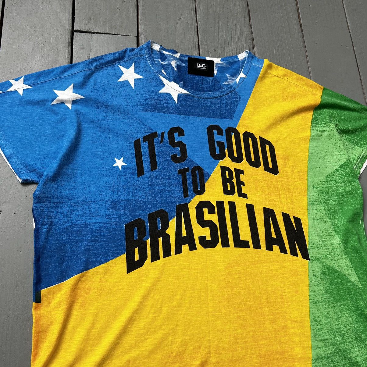 Dolce & Gabbana D&G ‘It’s Good To Be Brasilian’ Tee Size US XXL / EU 58 / 5 - 2 Thumbnail