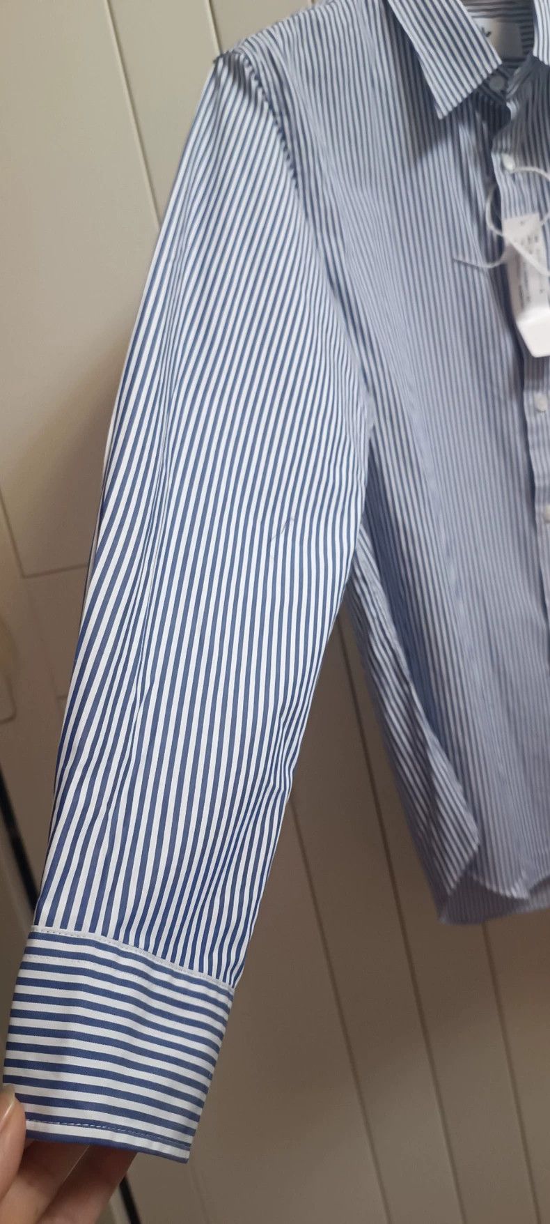 Comme des Garcons Comme Des Garcons Blue and White Stripe Black Heart Long S Size M / US 6-8 / IT 42-44 - 3 Thumbnail