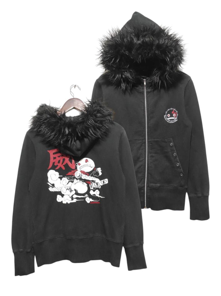 Japanese Brand Deorart x Terry's Factory zip fur hoodie ifsix LGB style Size US M / EU 48-50 / 2 - 2 Thumbnail