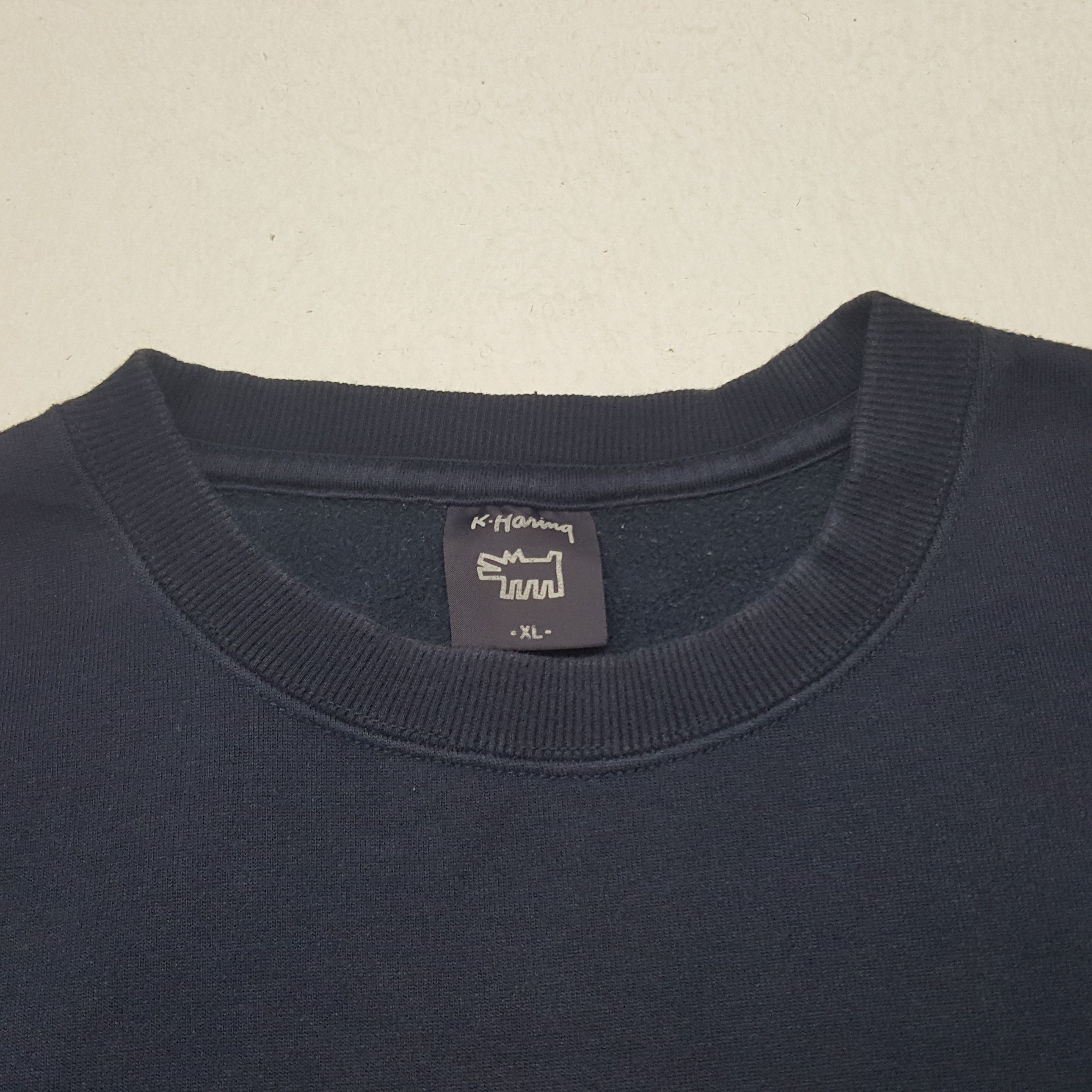 Keith Haring × Uniqlo × Vintage Vintage Keith Haring American Artists Art Sweatshirt Size US L / EU 52-54 / 3 - 5 Thumbnail