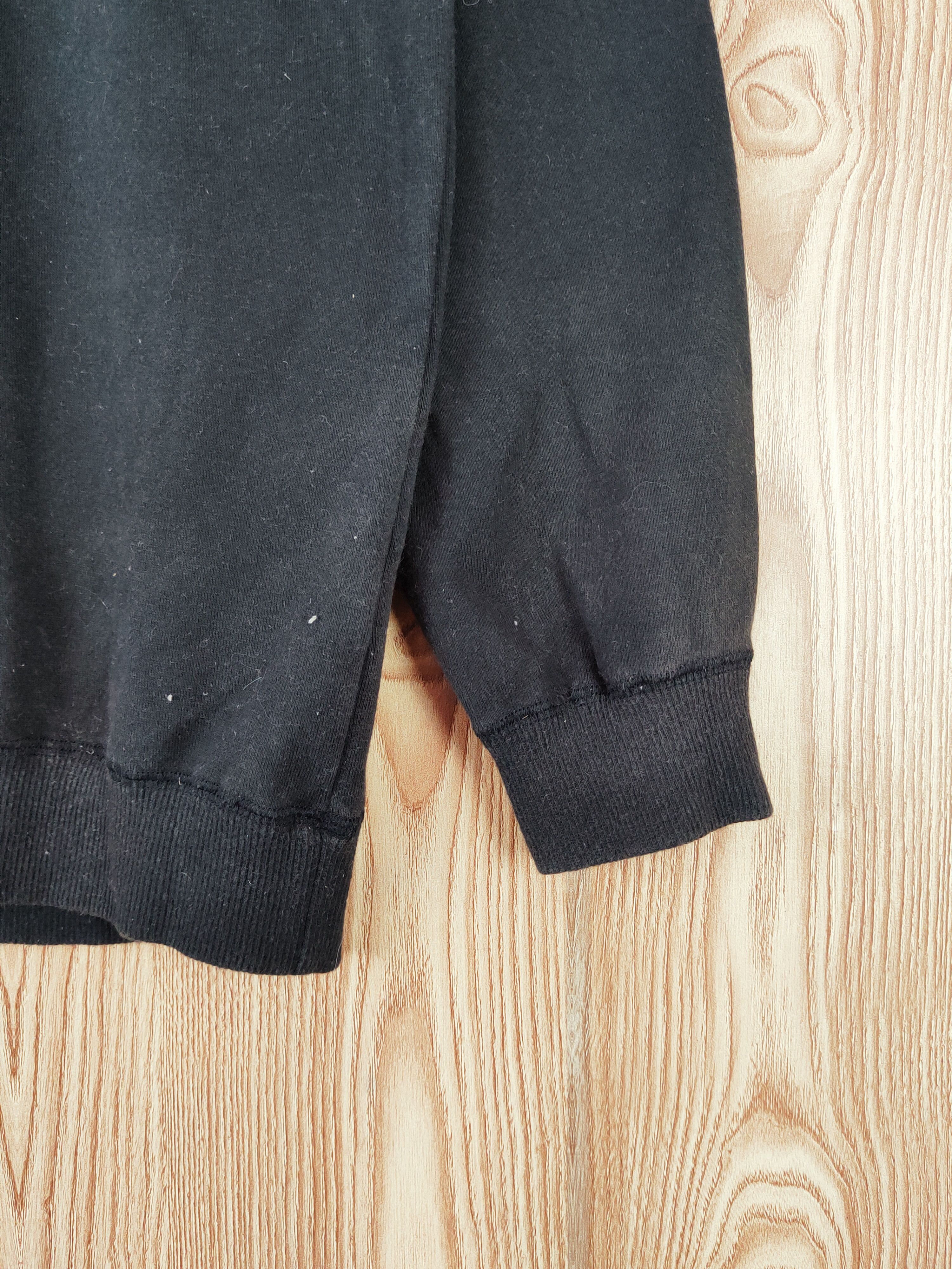 Japanese Brand × Vintage Rare 💥 ValenzaPo Black Sweatshirts Size US L / EU 52-54 / 3 - 7 Thumbnail