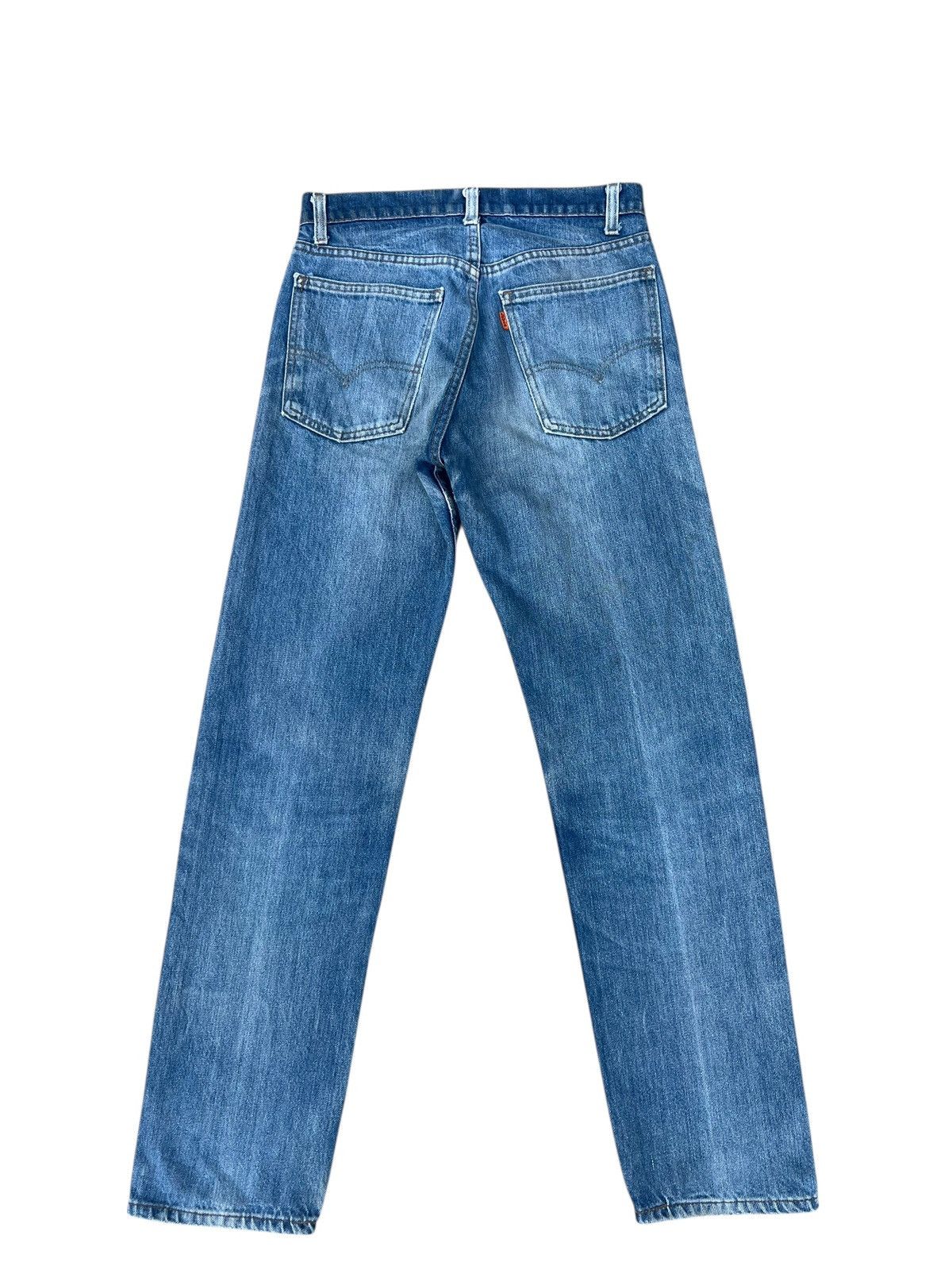 Levi's Vintage 70s Levi’s 505 Orange Tab Fade Denim Jeans Talon 42 Size US 30 / EU 46 - 15 Thumbnail